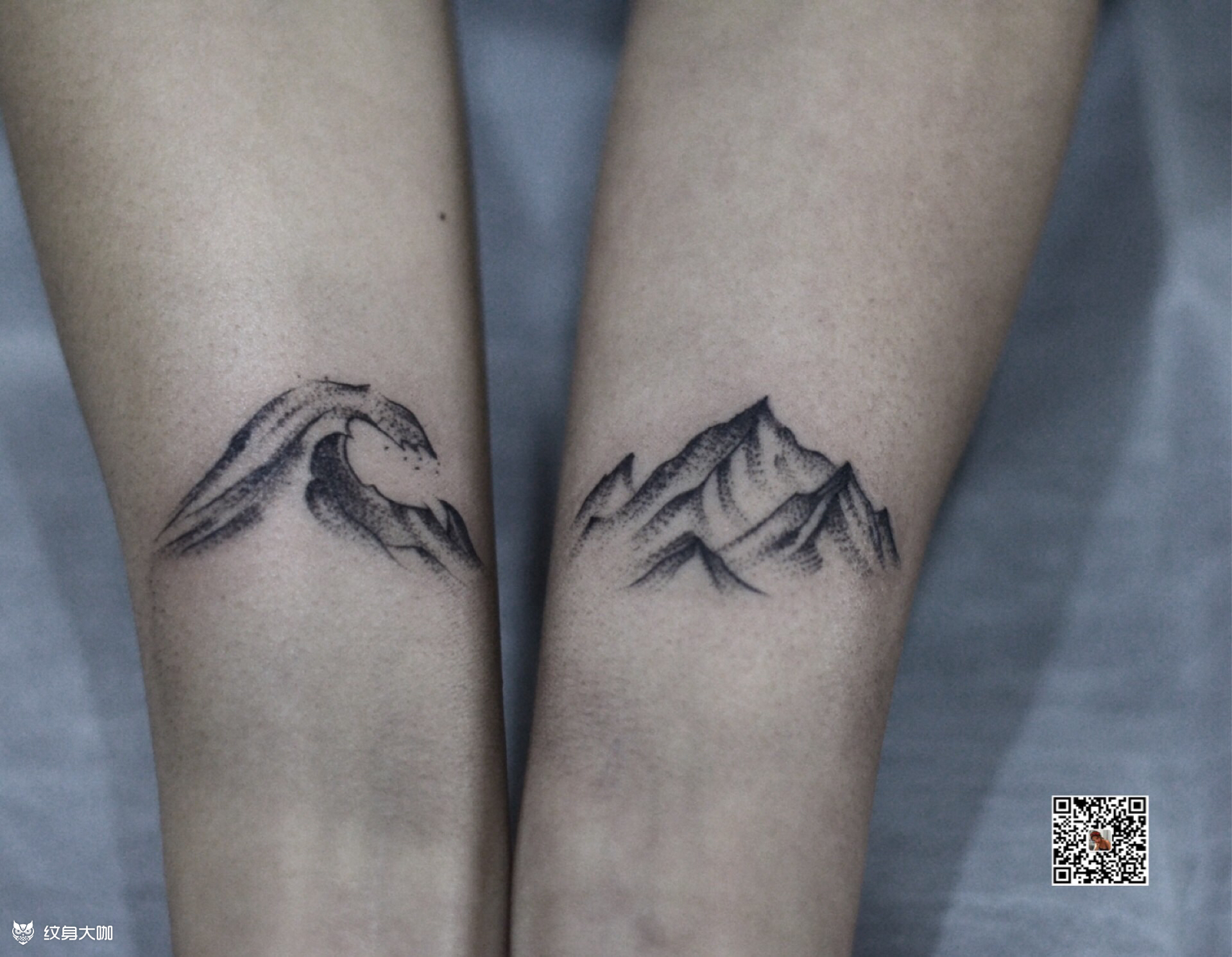 山海_纹身图案手稿图片_tattoo-丸子的纹身作品集