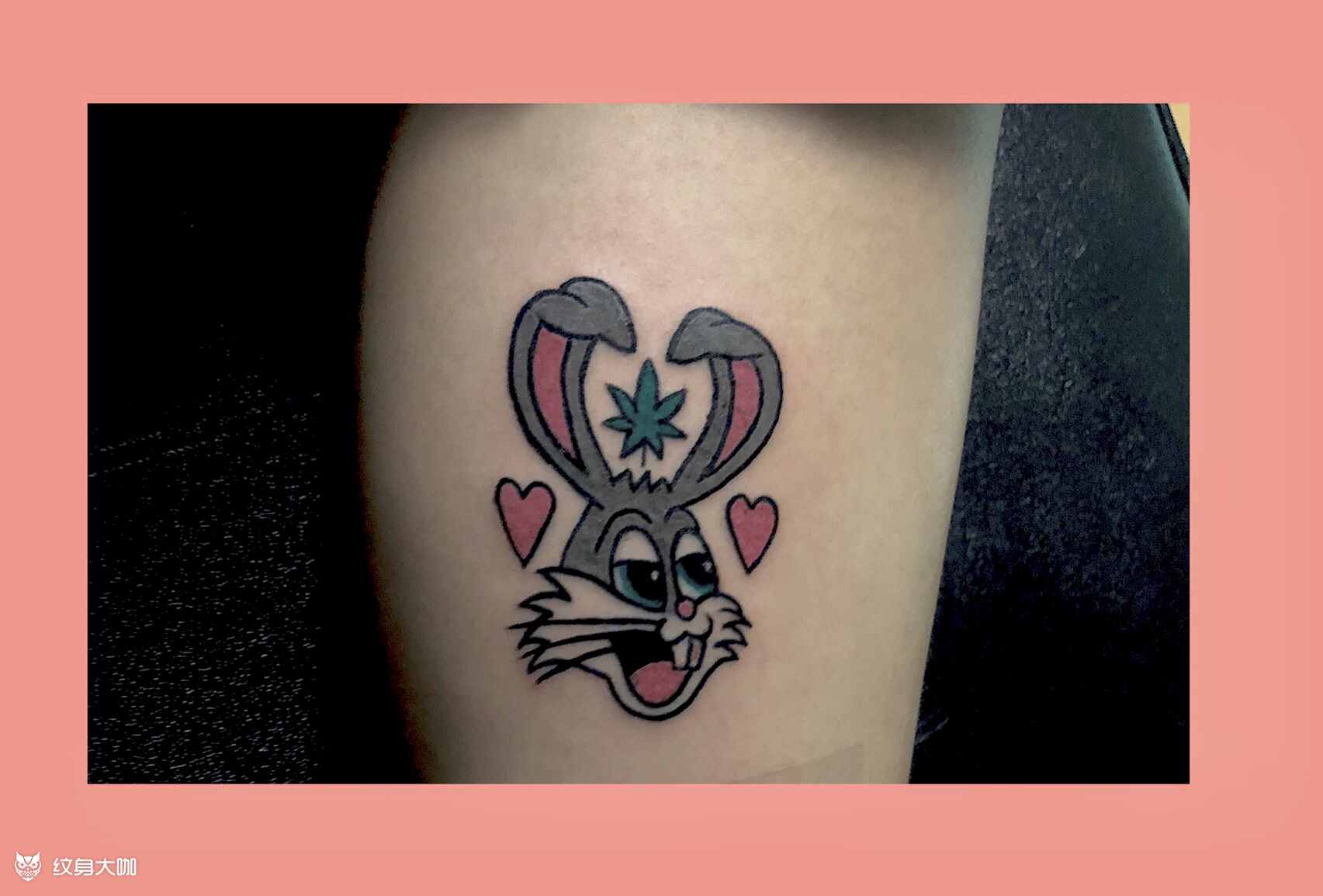 兔八哥_纹身图案手稿图片_jiuer-九儿94的纹身作品集