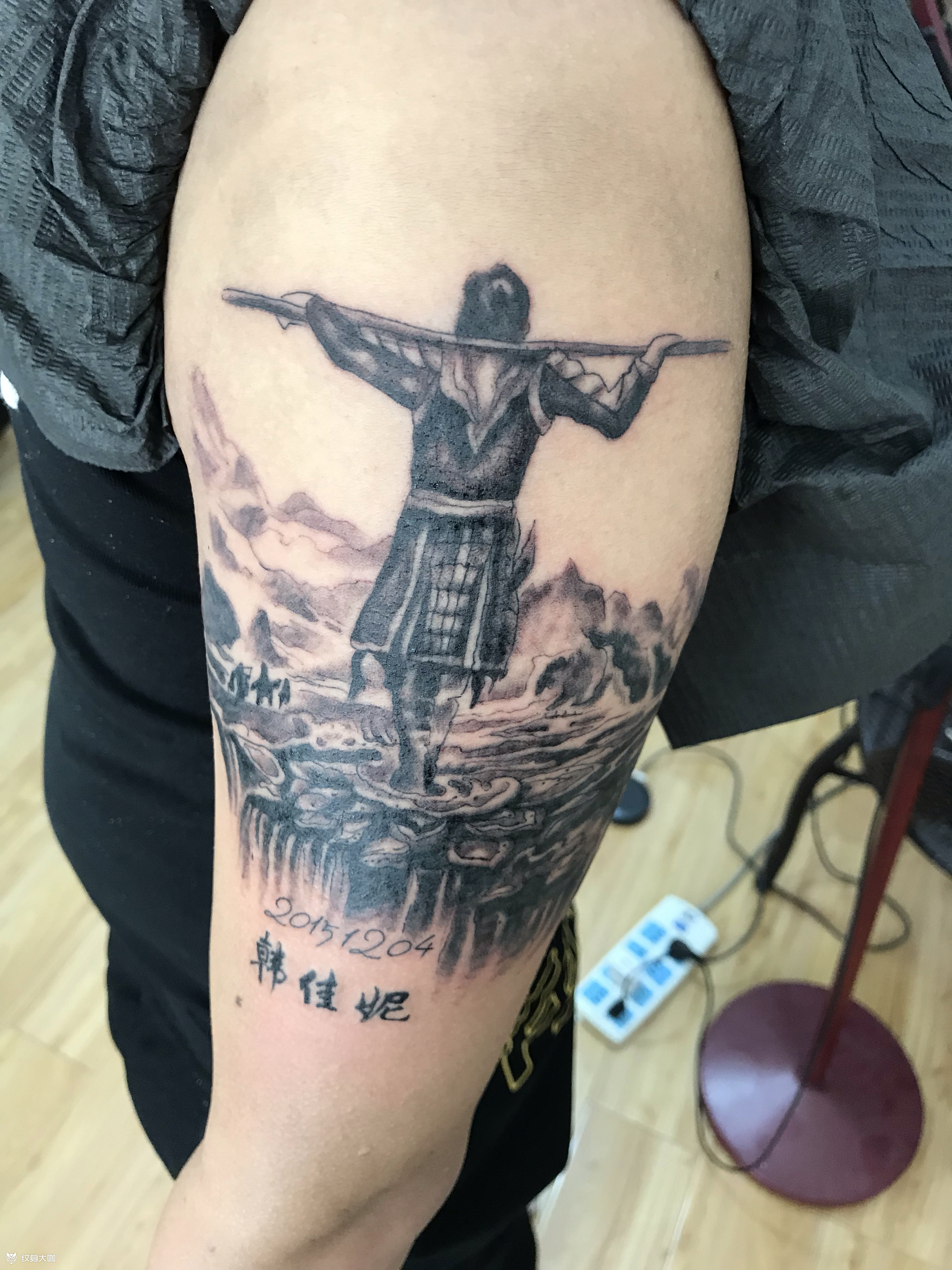 一生所爱_纹身图案手稿图片_马春梓的纹身作品集
