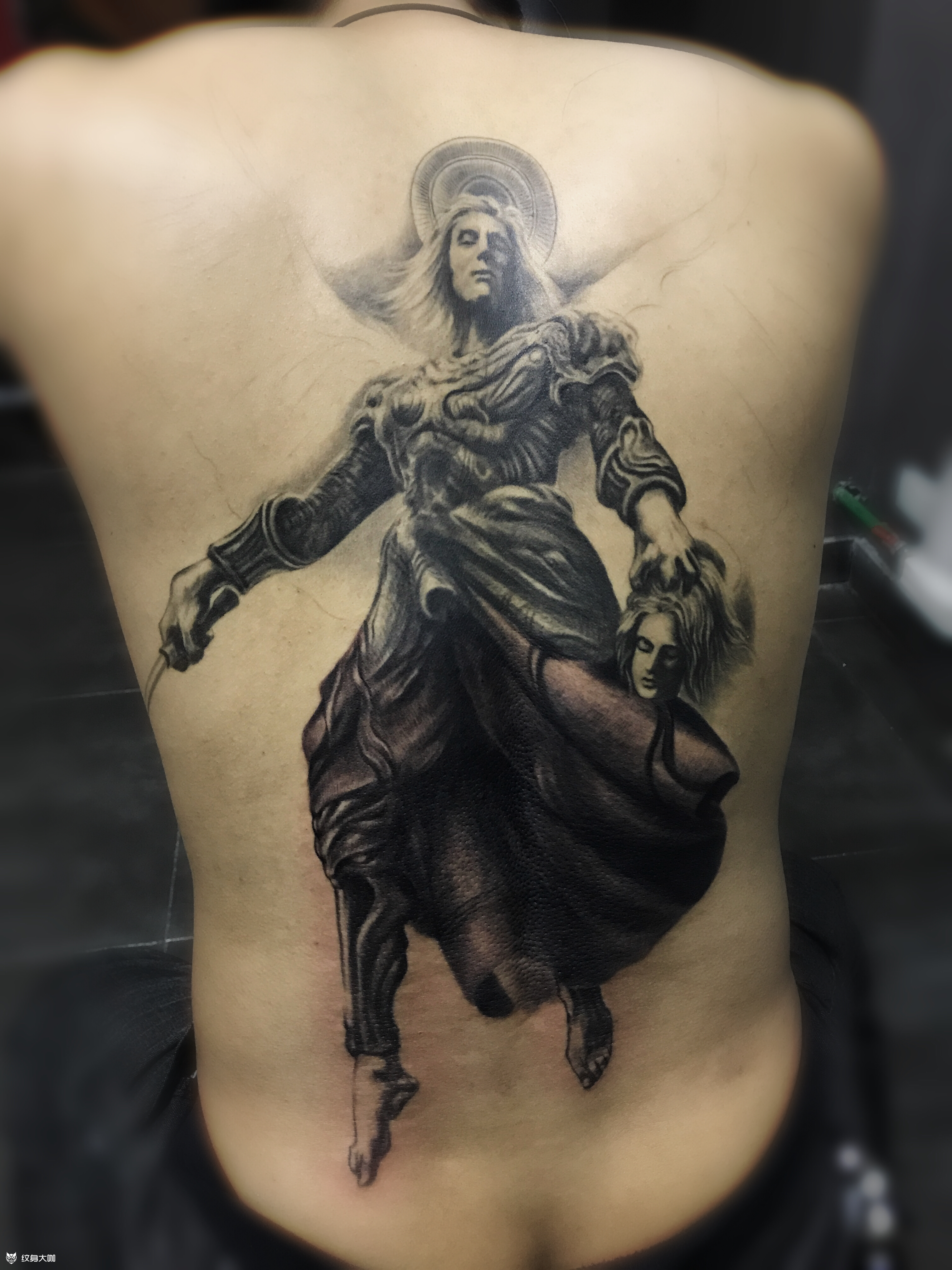 路西法_纹身图案手稿图片_卢东的纹身作品集