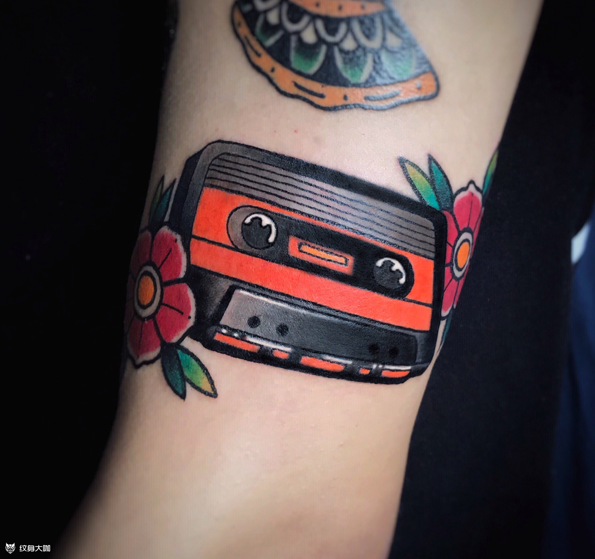 80年代_纹身图案手稿图片_成都黑旗纹馆的纹身作品集