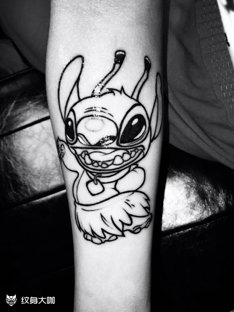 史迪仔_纹身图案手稿图片_贤宸的纹身作品集