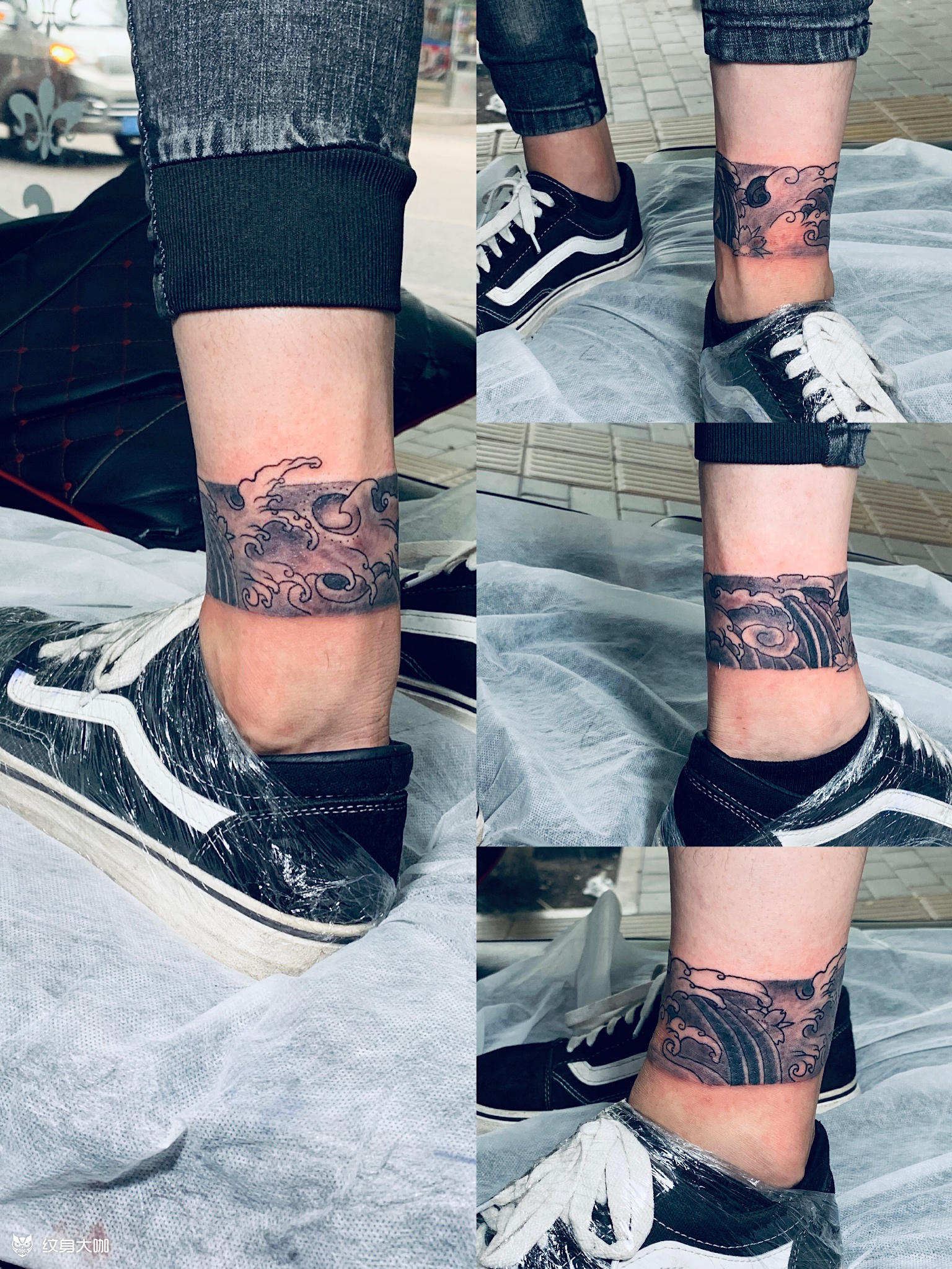 脚环_纹身图案手稿图片_姚的纹身作品集