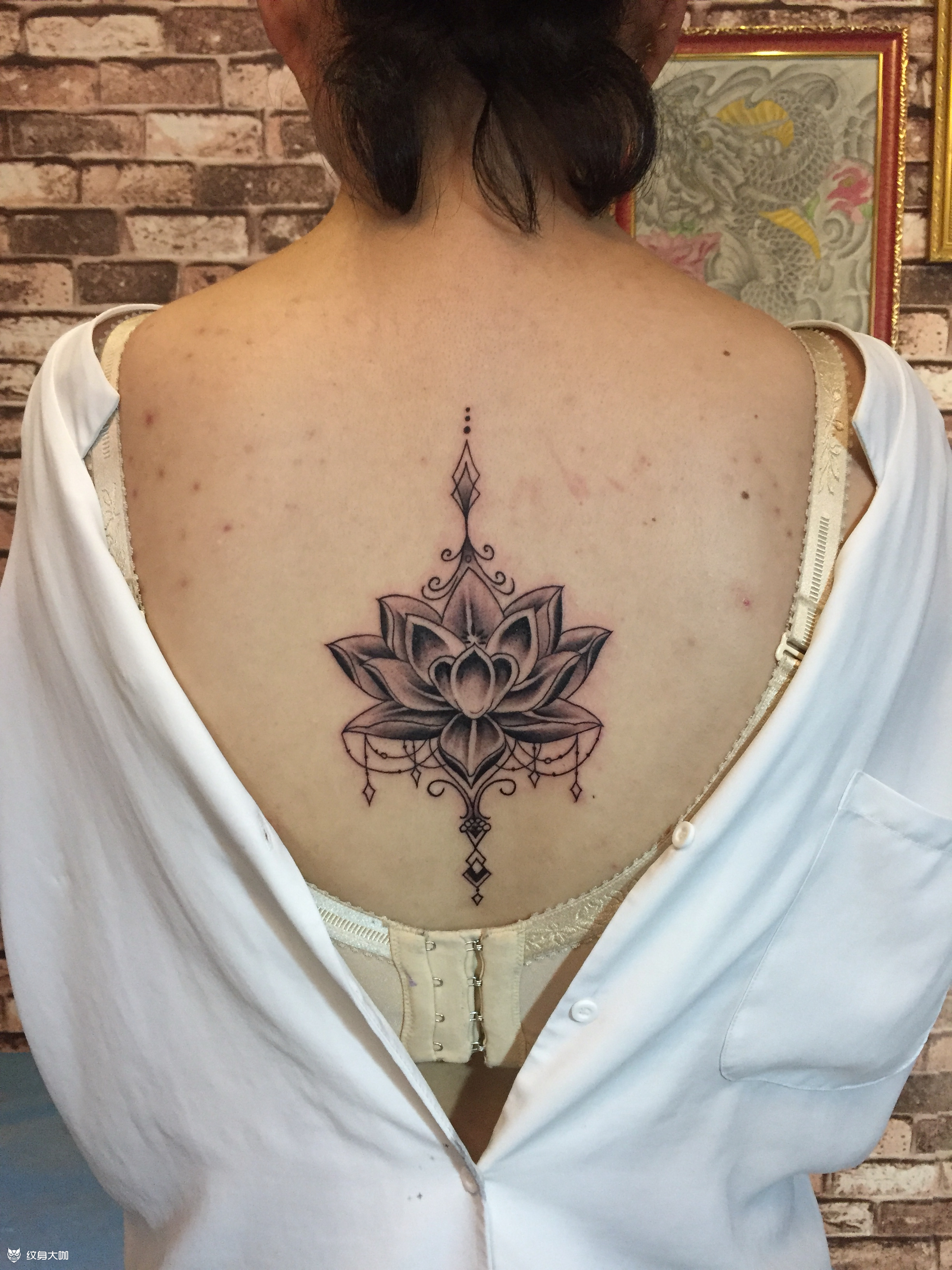 背部小图集合_纹身图案手稿图片_赵飞的纹身作品集
