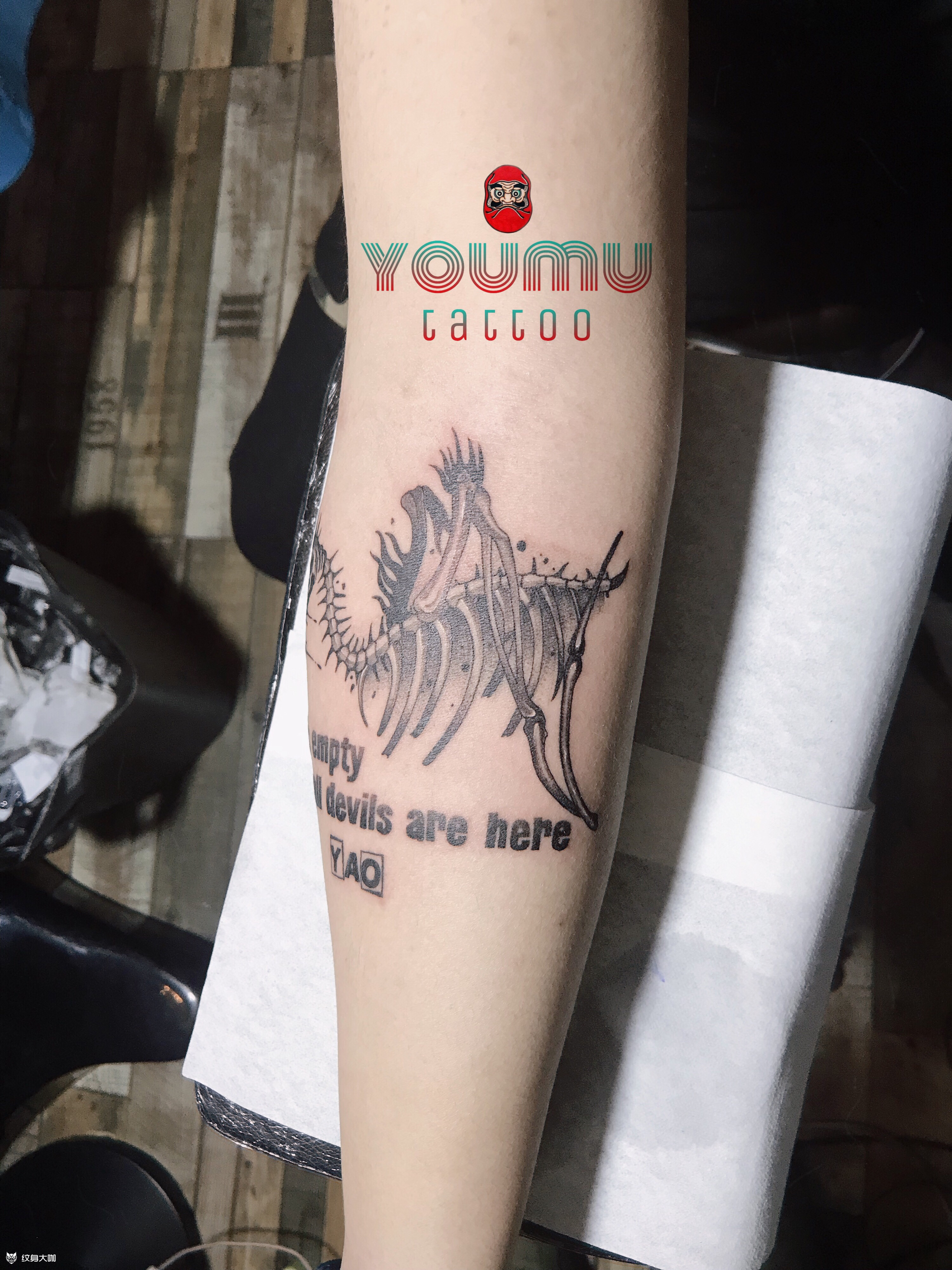 无脚鸟 极乐鸟_纹身图案手稿图片_游牧的纹身作品集