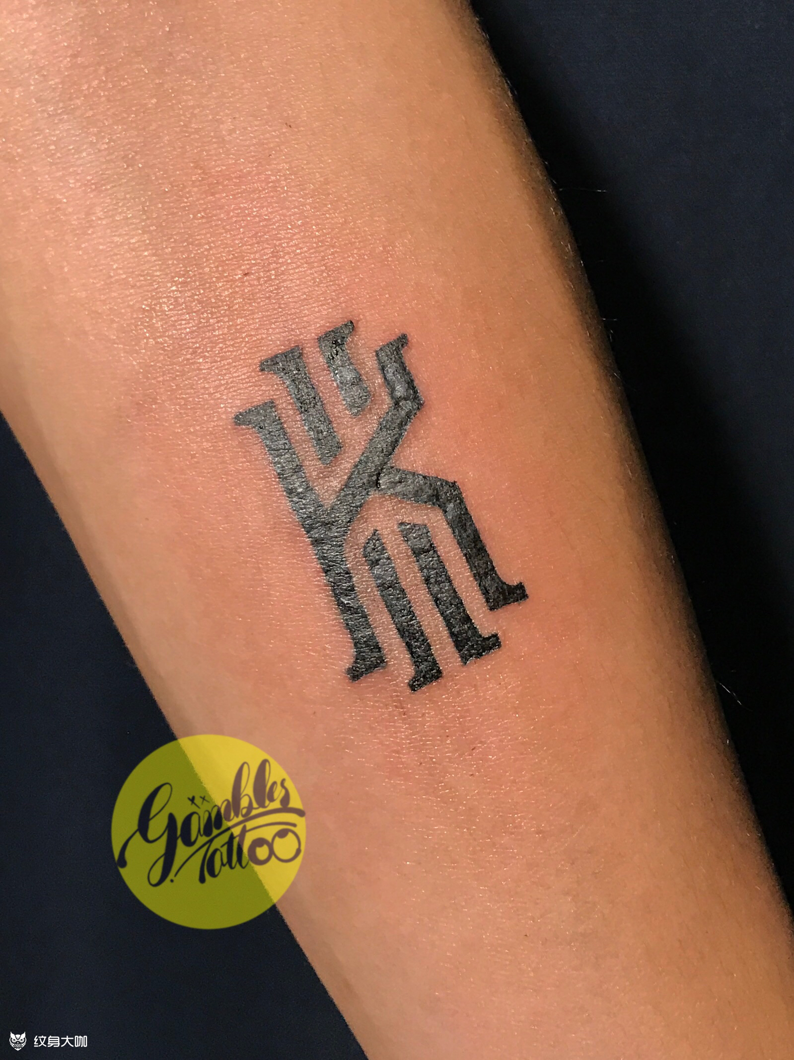 欧文图标_纹身图案手稿图片_gambler的纹身作品集