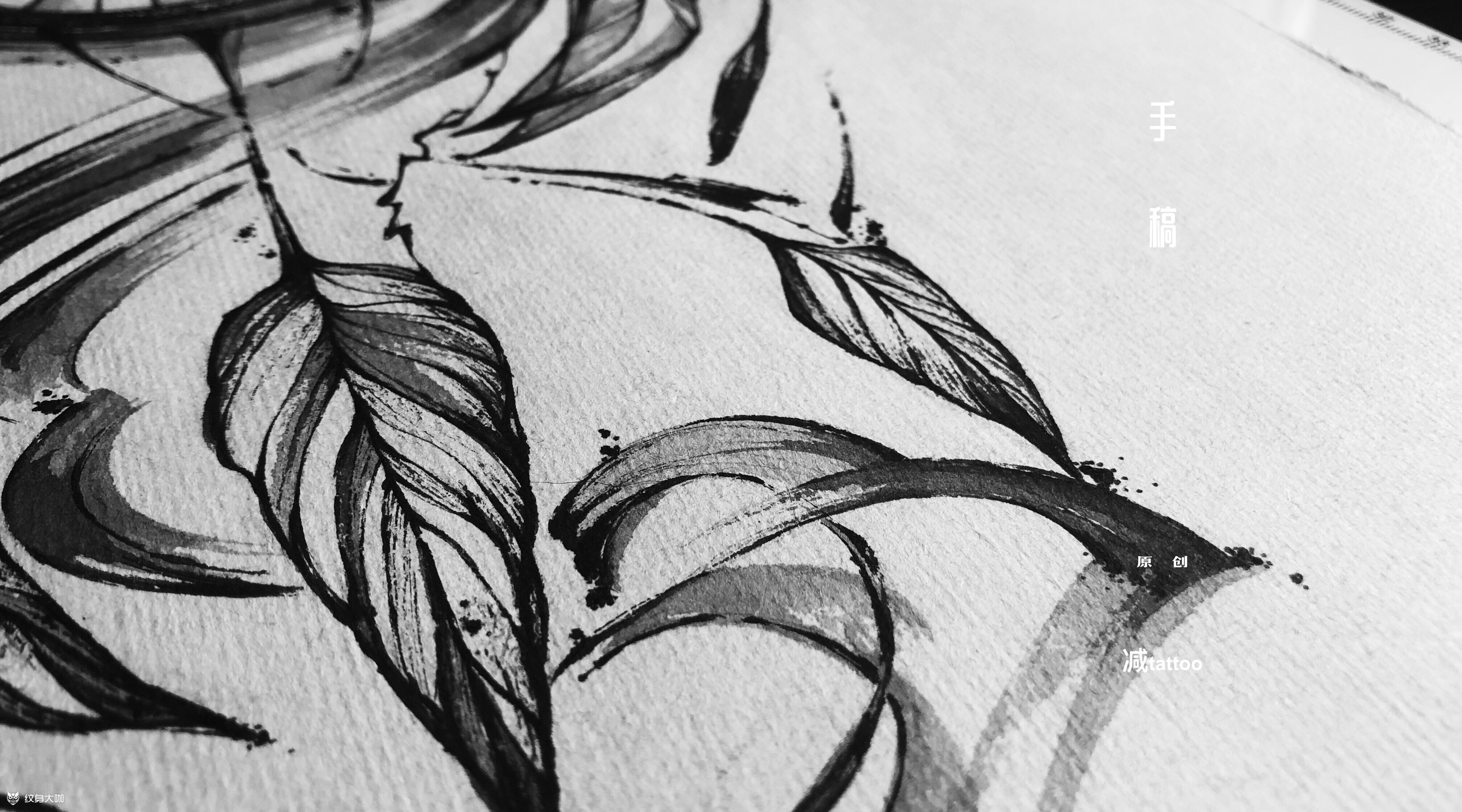 捕梦网手稿手稿 | 捕梦网 _纹身吧社区 - 纹身大咖