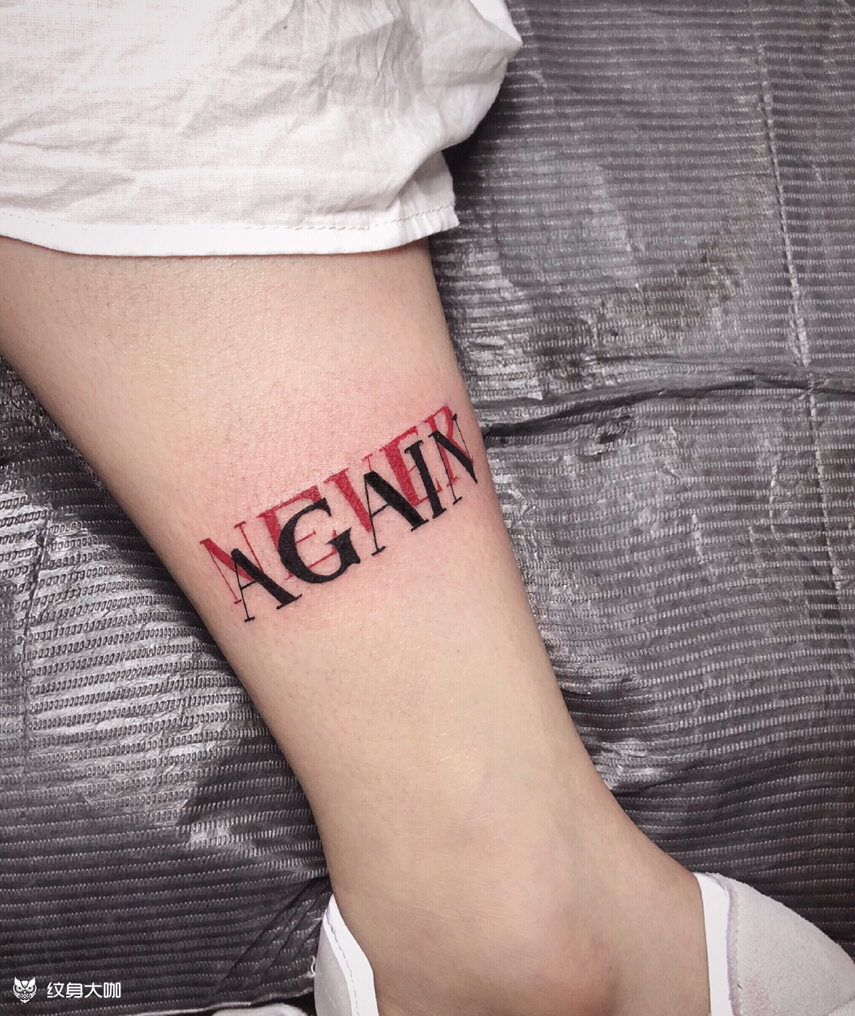 字母_纹身图案手稿图片_唐师傅的纹身作品集