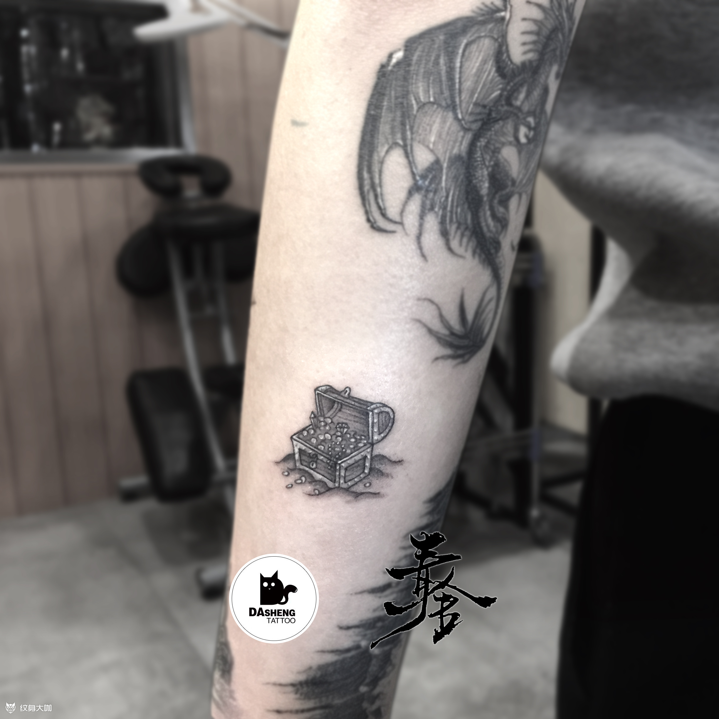 宝藏92697615_纹身图案手稿图片_pp的纹身作品集