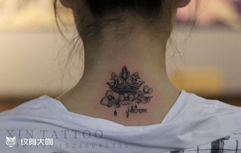 皇冠👑_纹身图案手稿图片_刘鑫的纹身作品集