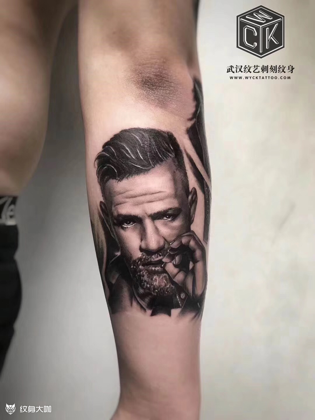 康纳 嘴炮_纹身图案手稿图片_十七的纹身作品集