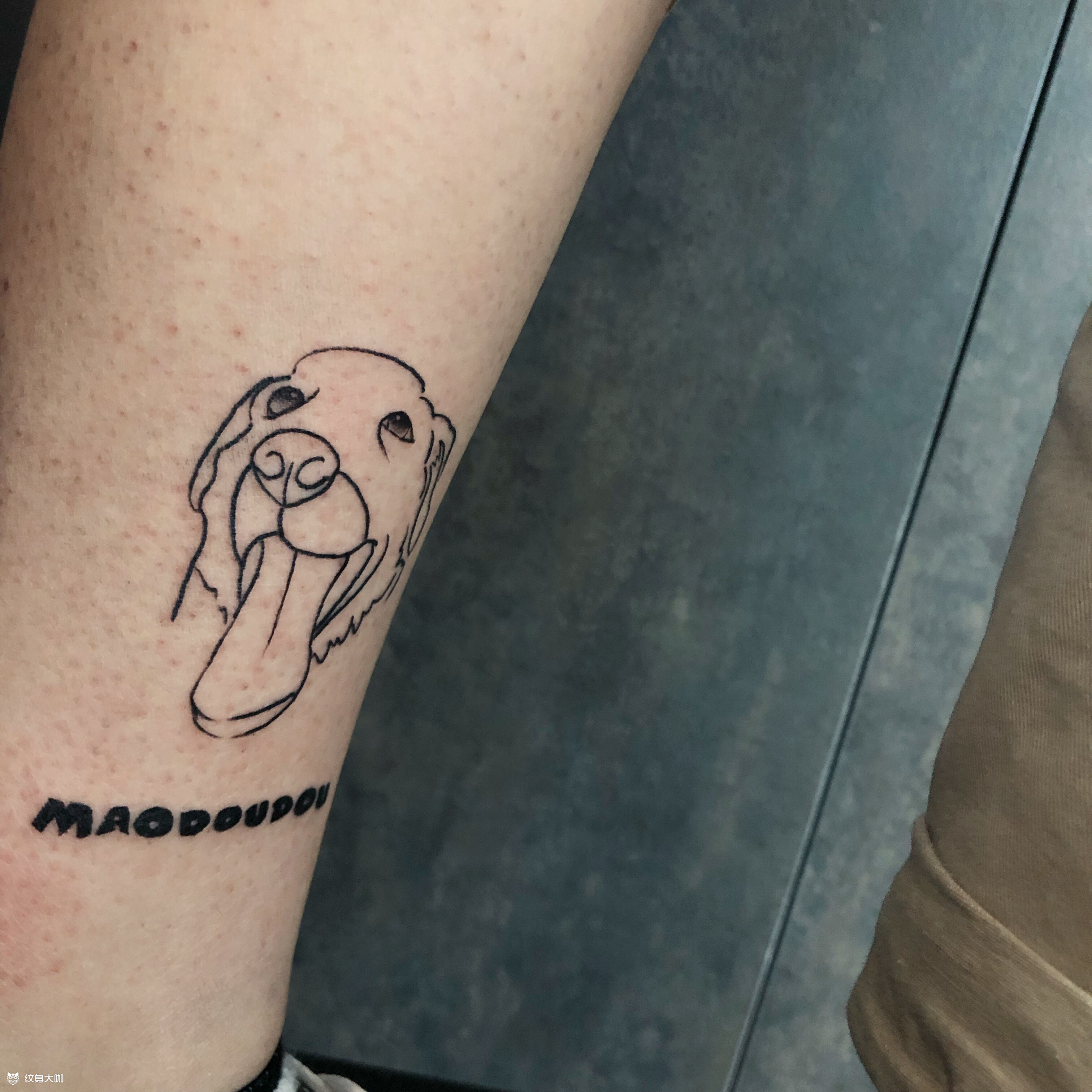 愿爱无忧_纹身图案手稿图片_宣淇的纹身作品集