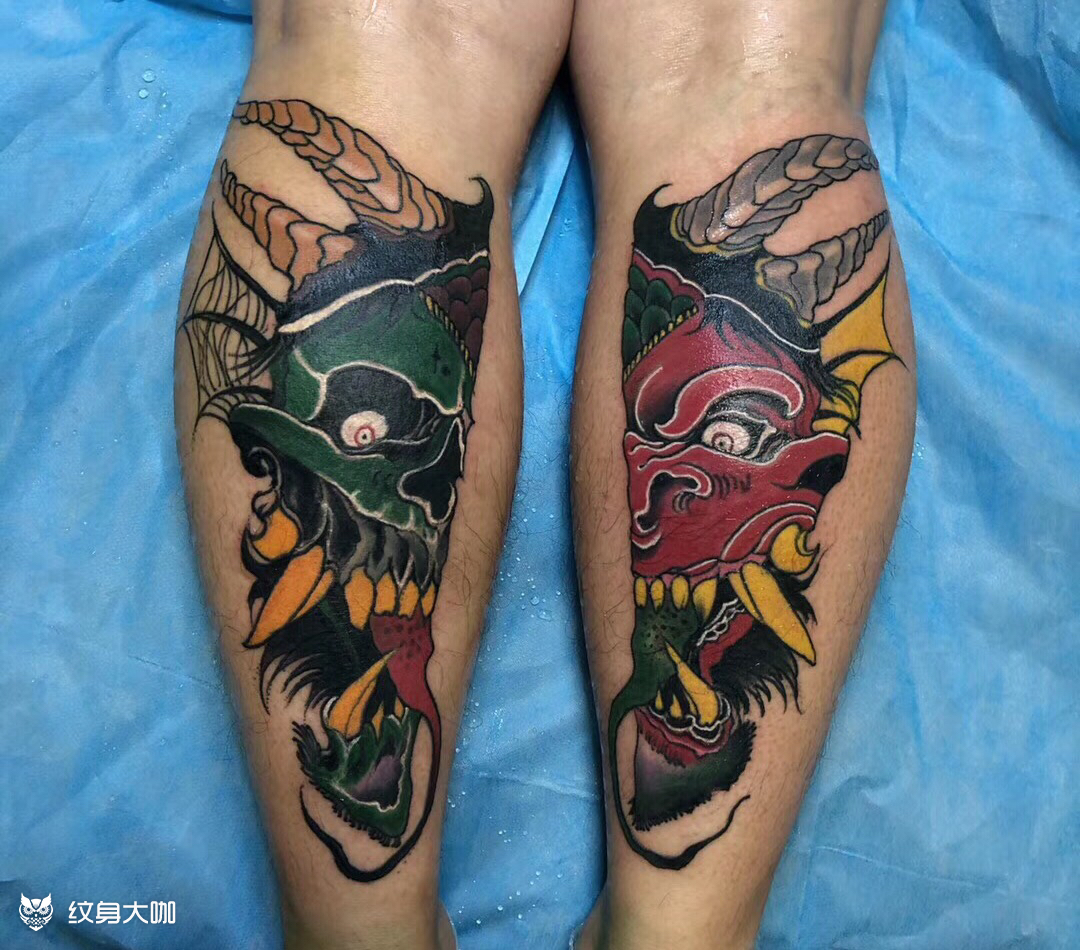 纹身图案手稿图片_杨林的纹身作品集