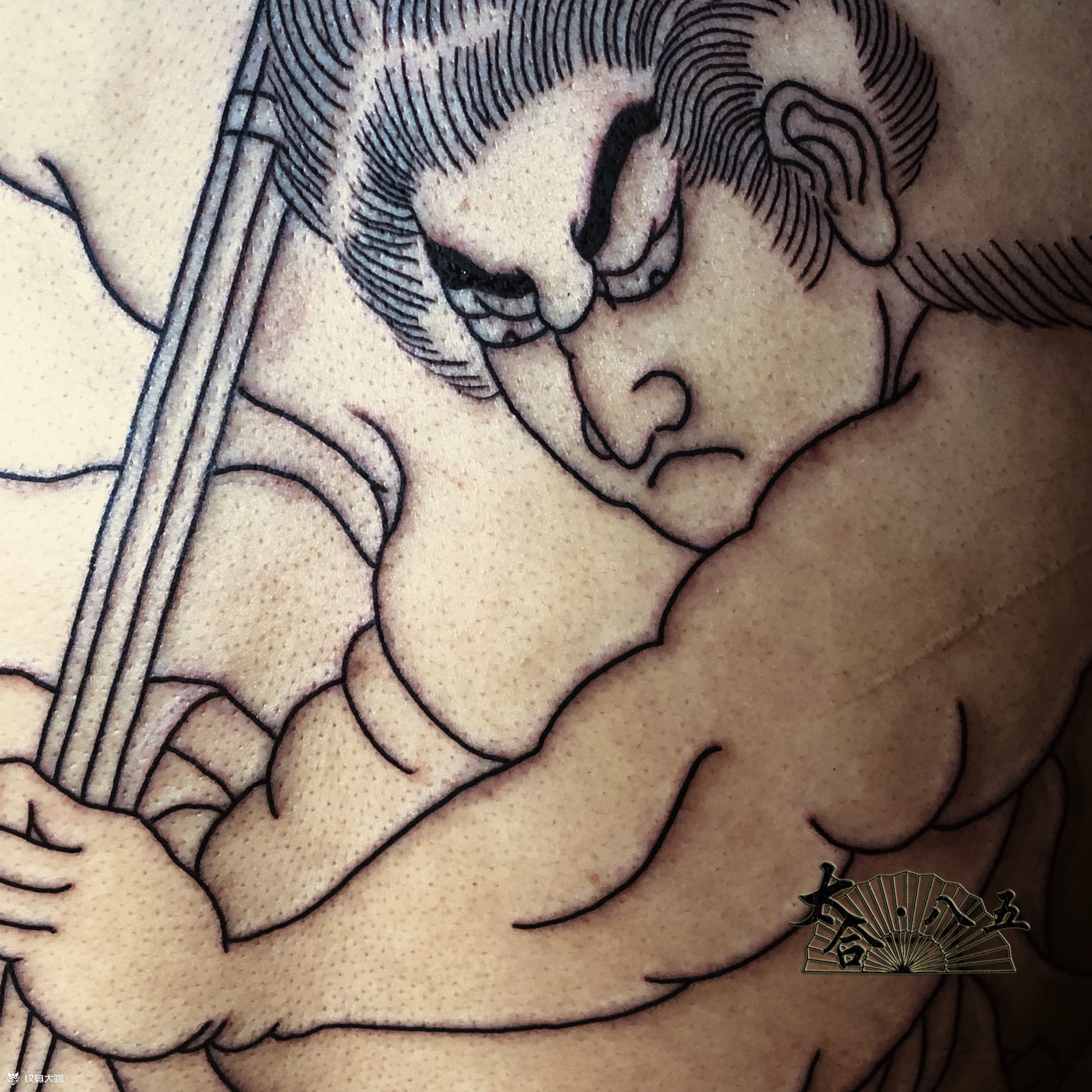 日式满背九纹龙日式满背九纹龙_纹身吧社区 - 纹身大咖