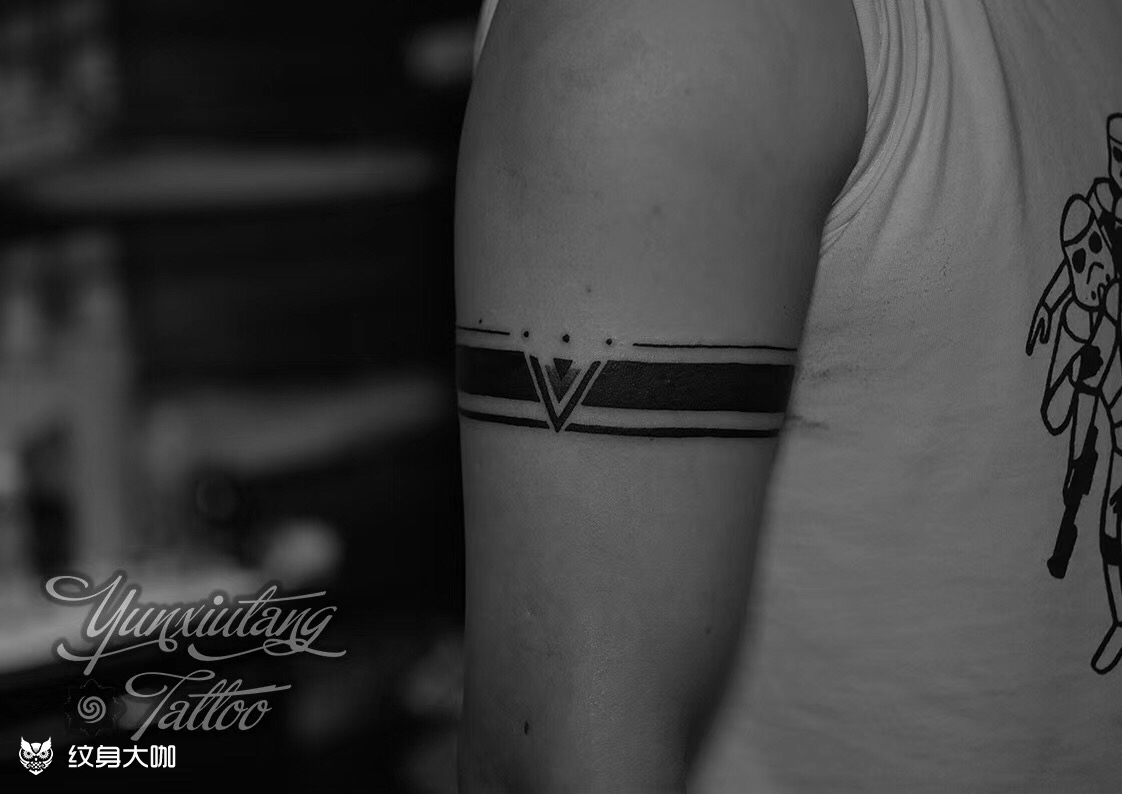 臂环_纹身图案手稿图片_大乔的纹身作品集