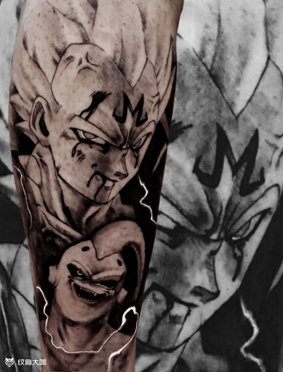 七龙珠_纹身图案手稿图片_猪仔的纹身作品集