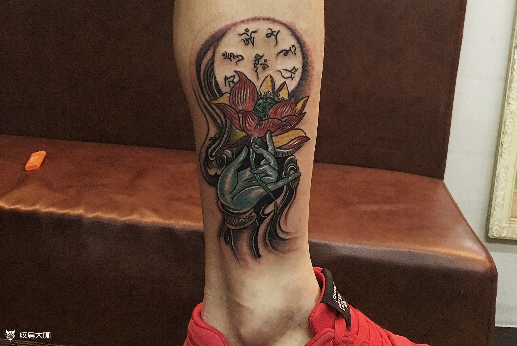 佛语_纹身图案手稿图片_针舞堂的纹身作品集