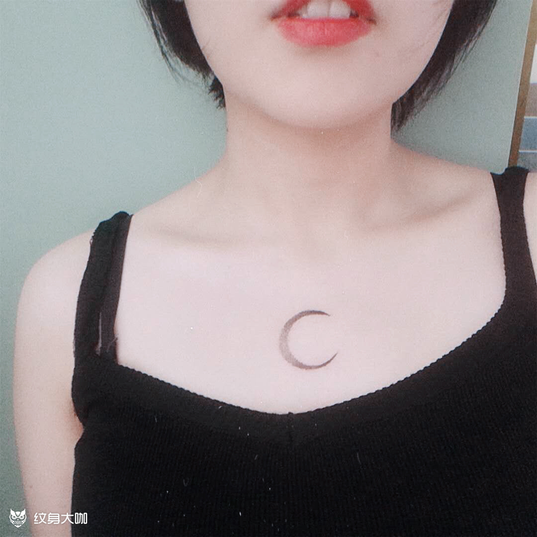 月牙_纹身图案手稿图片_吾·曌tattoo的纹身作品集