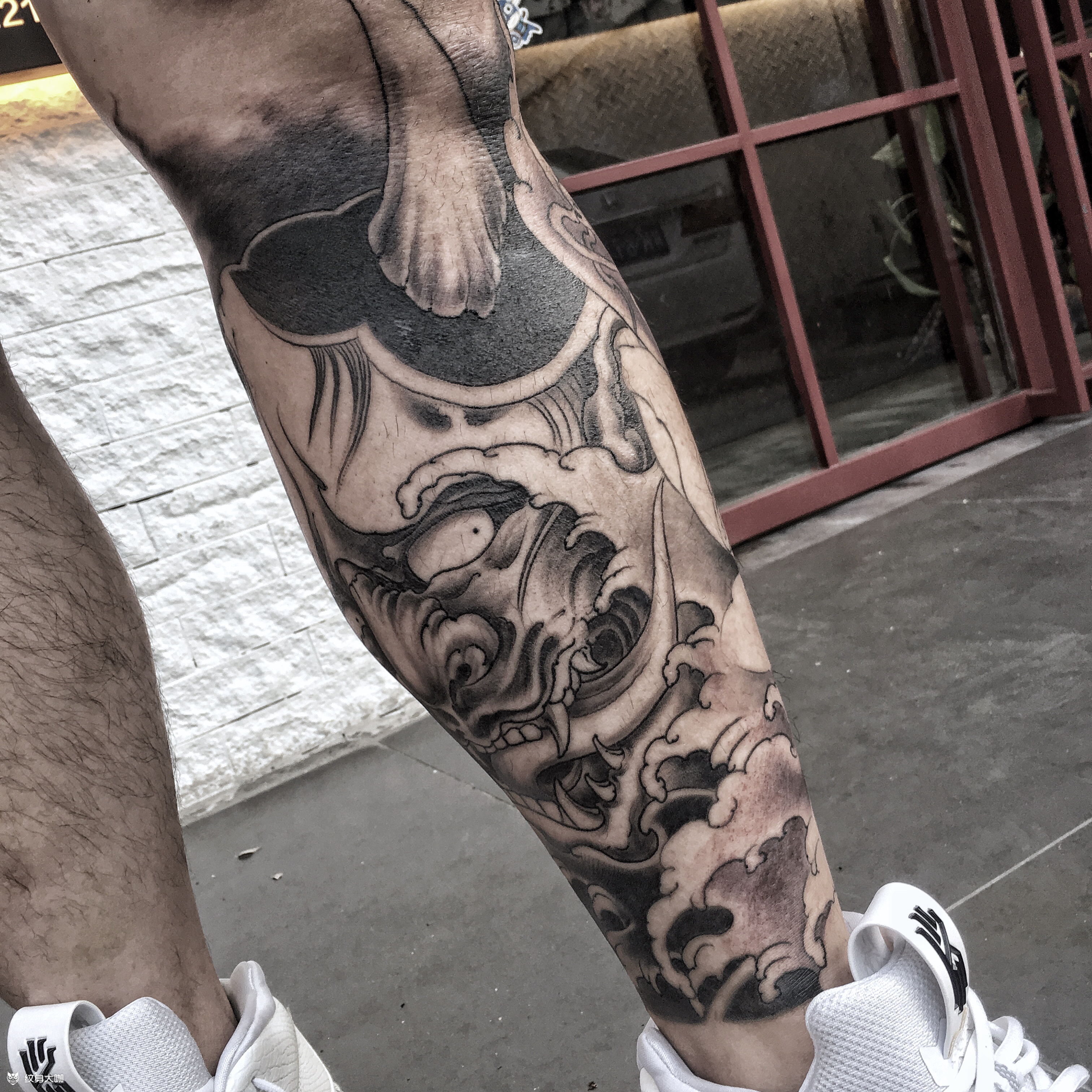 般若 鱼 _纹身图案手稿图片_高长春的纹身作品集