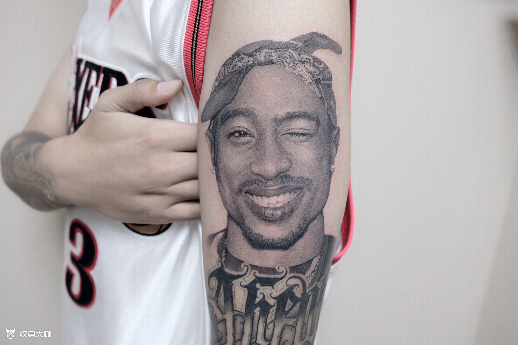 2pac_纹身图案手稿图片_raven的纹身作品集