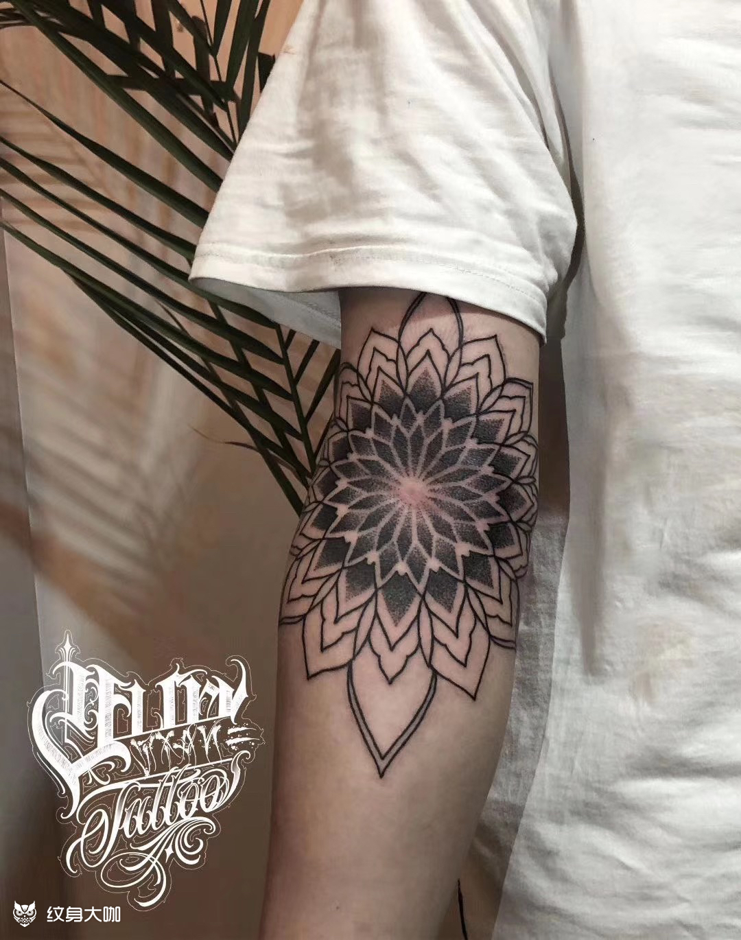 点刺曼陀罗_纹身图案手稿图片_幻想家苗仕一的纹身作品集