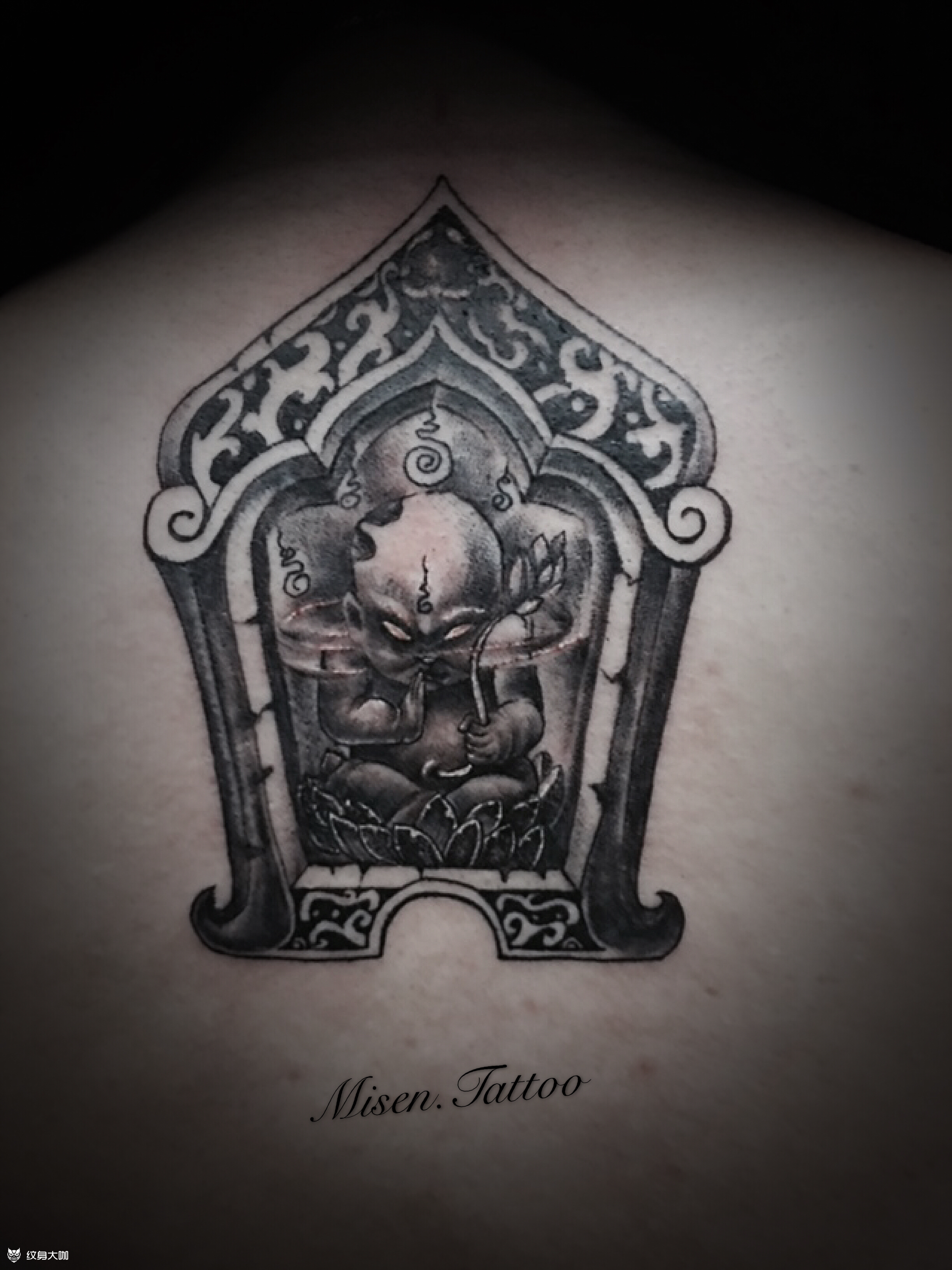 佛牌 泰国_纹身图案手稿图片_米森的纹身作品集