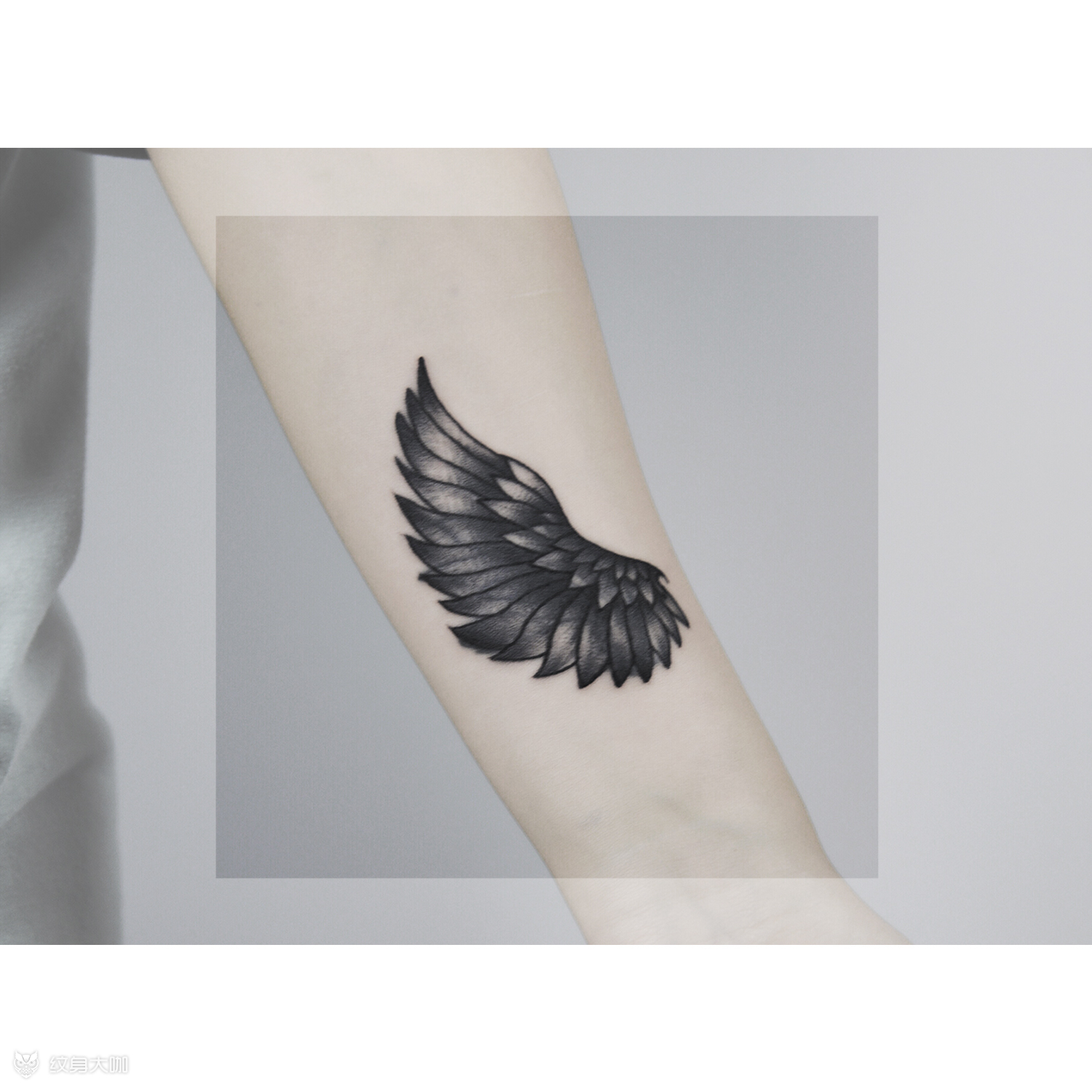 old school小翅膀_纹身图案手稿图片_maru 的纹身作品集