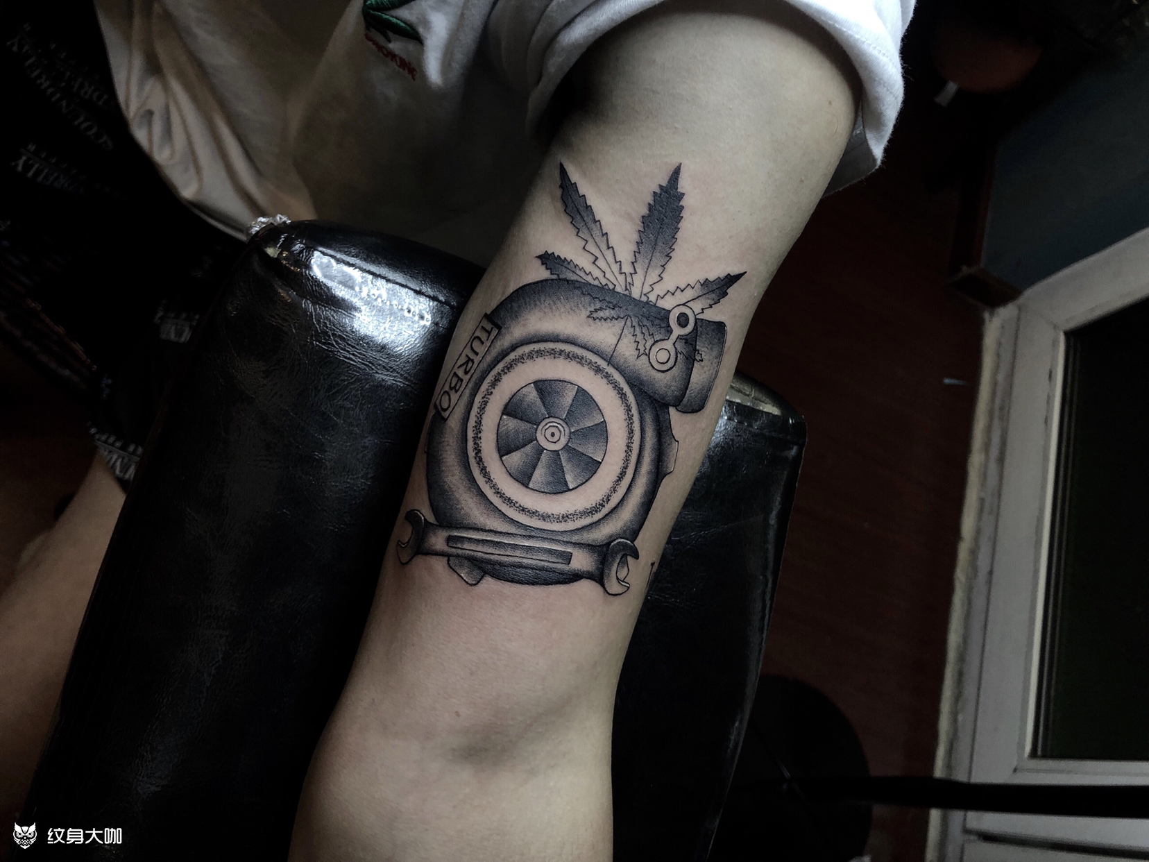 涡轮_纹身图案手稿图片_千禧的纹身作品集