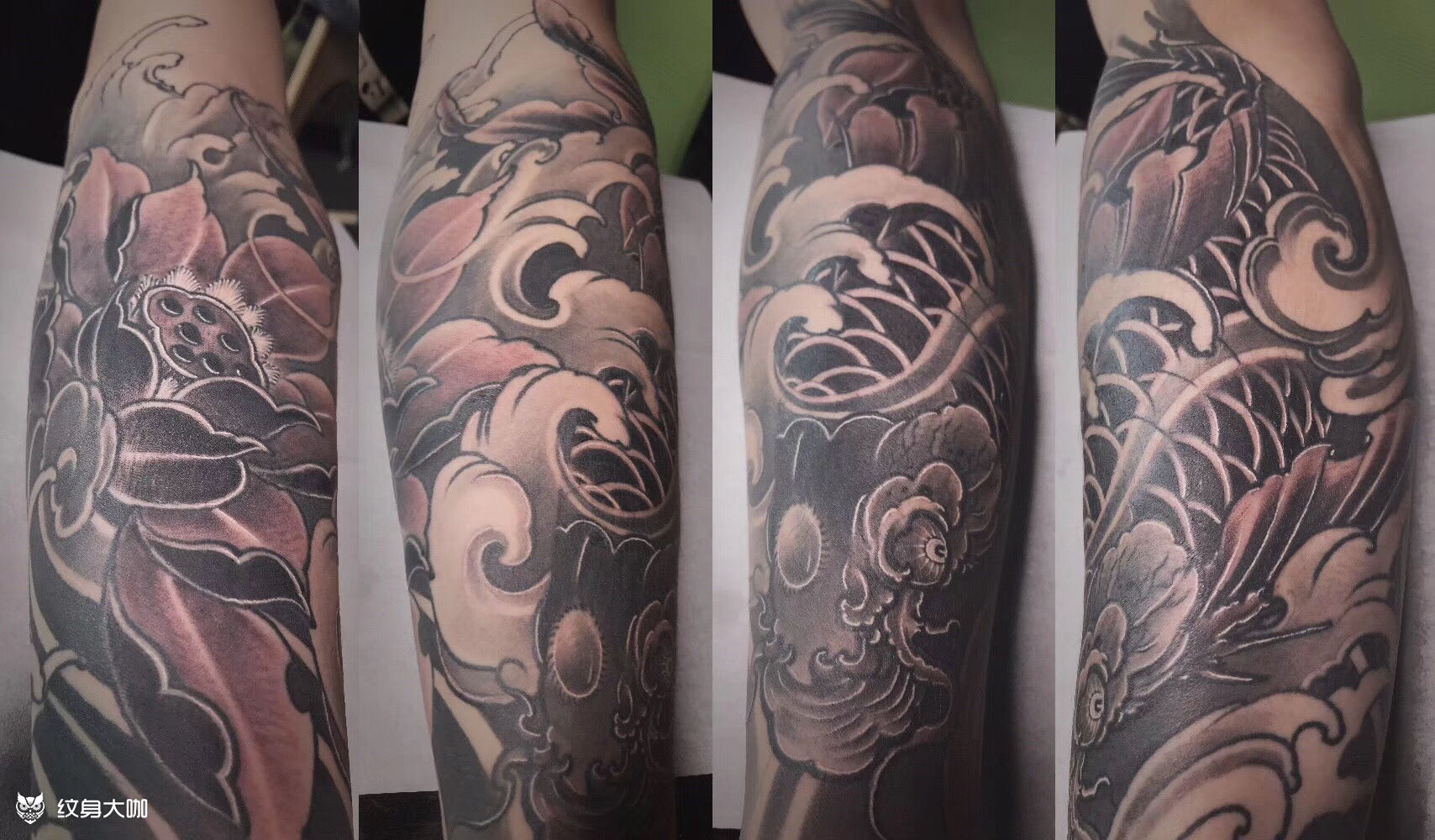 包小臂_纹身图案手稿图片_嘉剀的纹身作品集