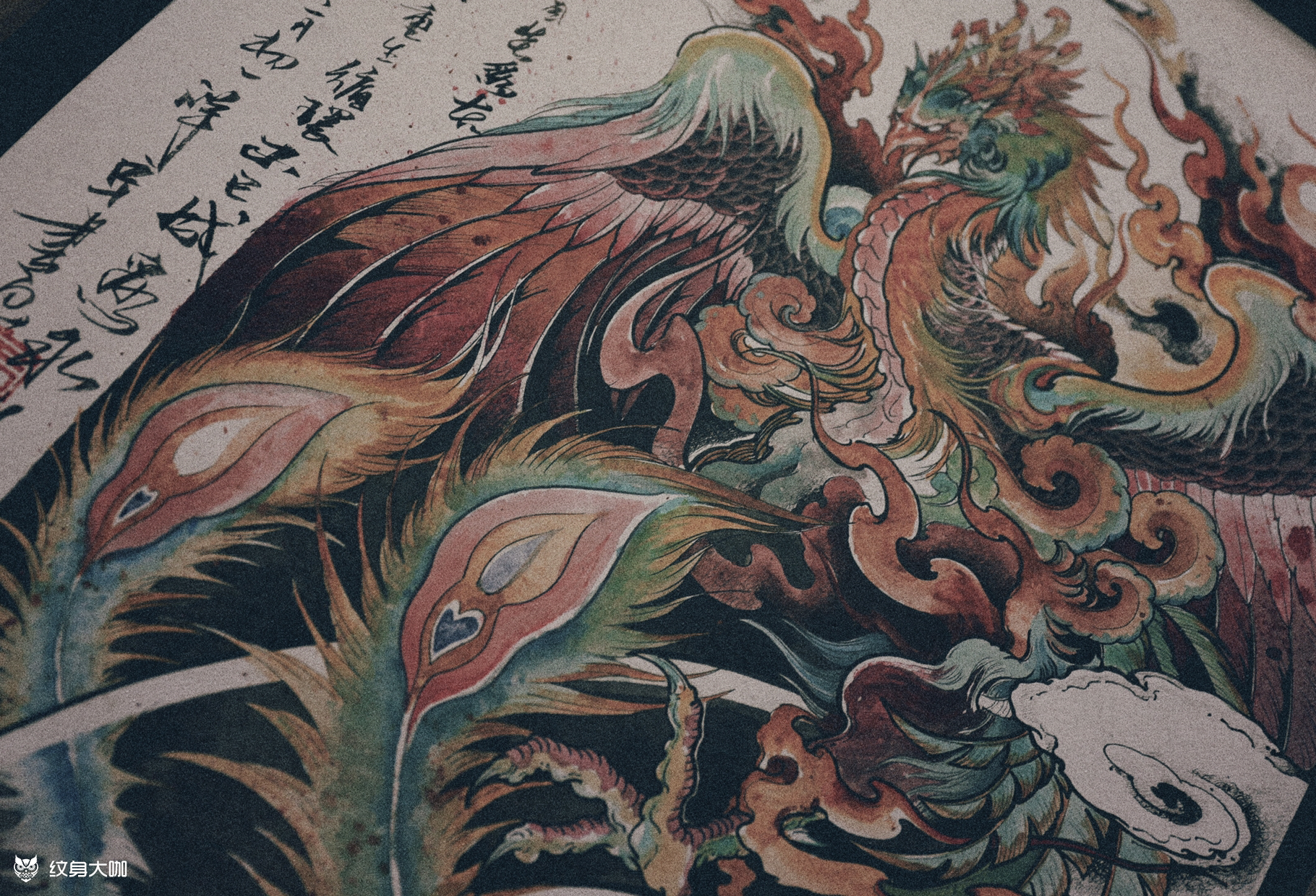 原创定制61烈火凤凰完结.细_纹身吧社区 - 纹身大咖