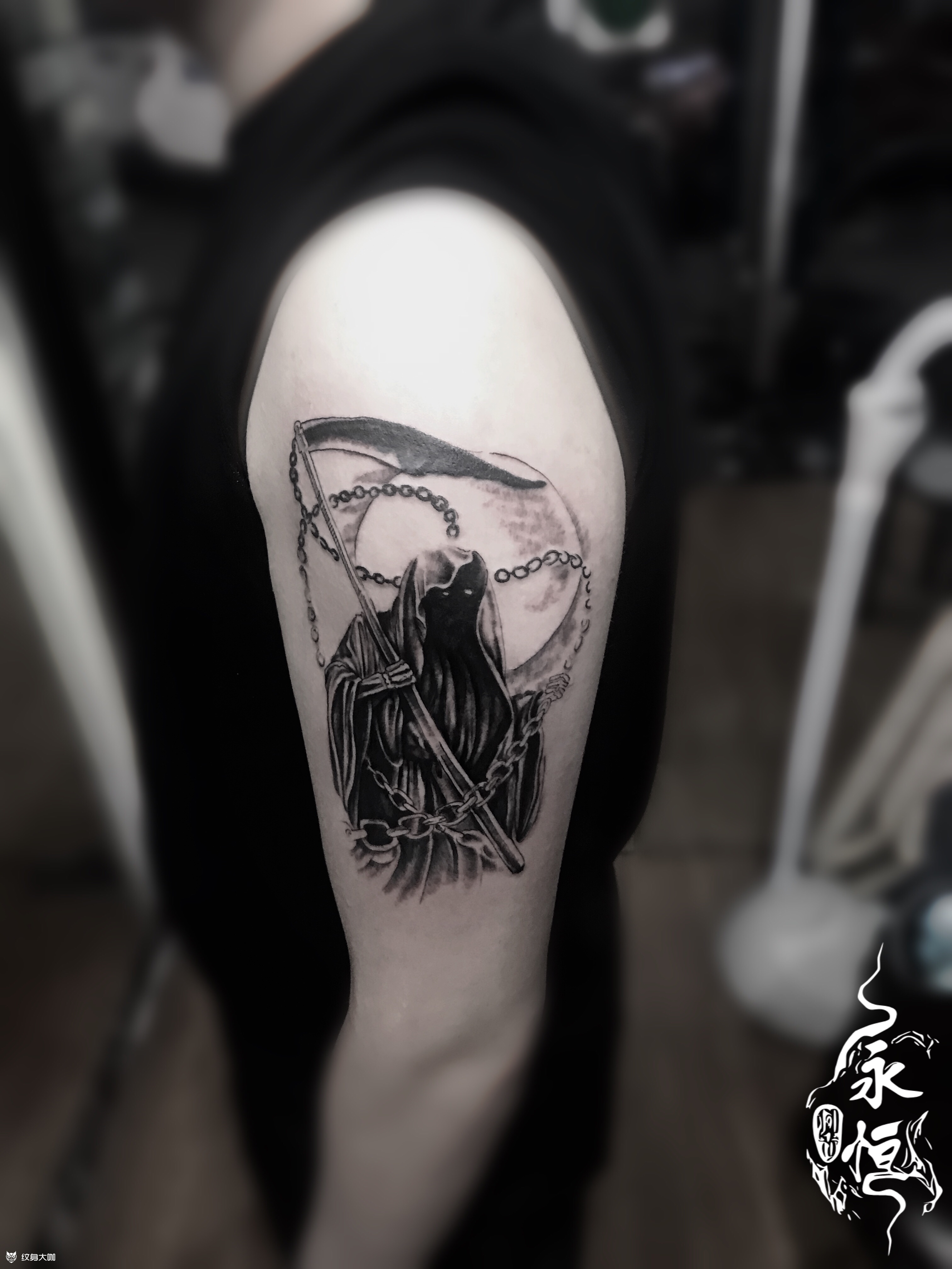 死神旧纹身遮盖