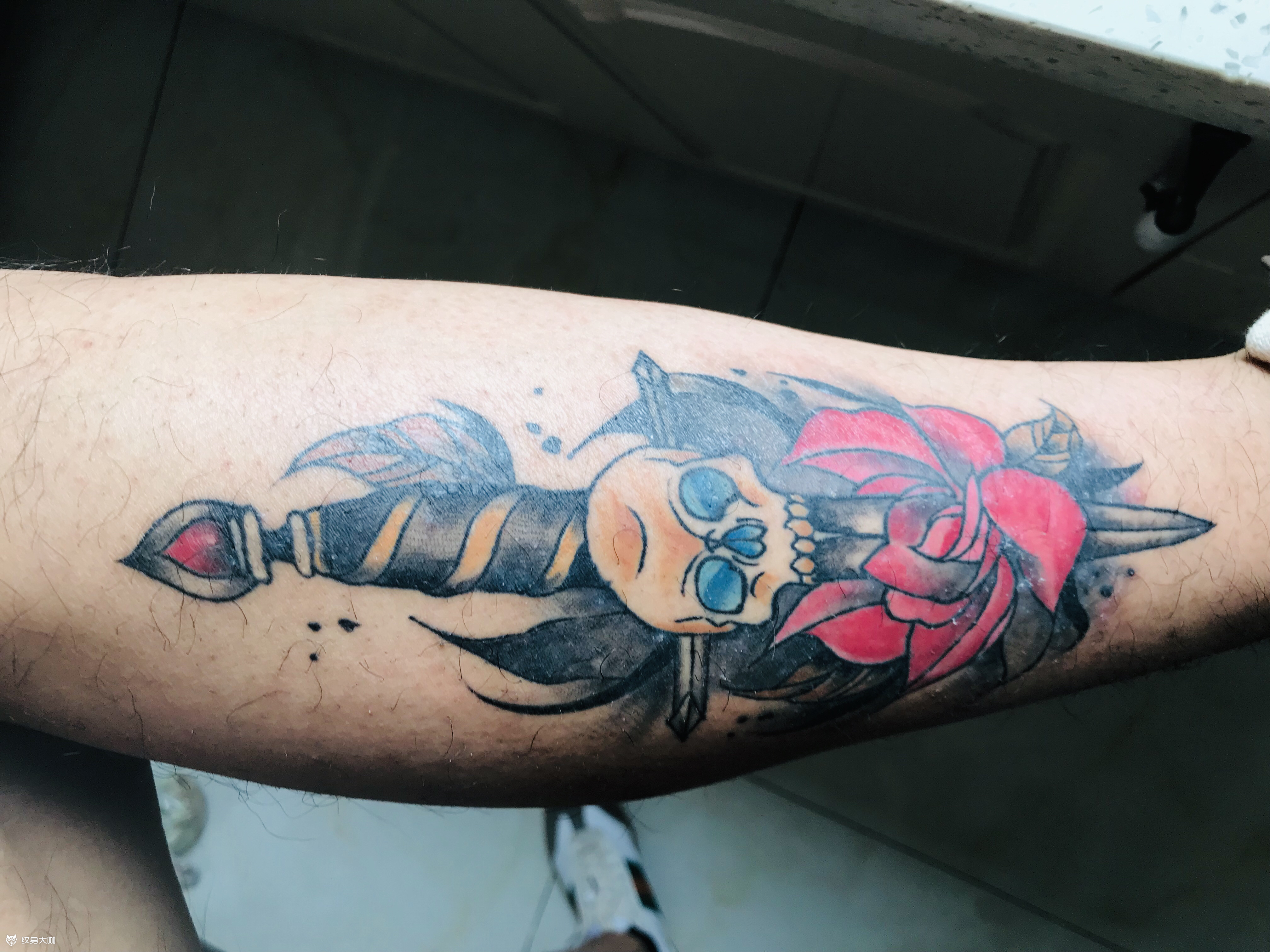 图一右腿800-图2 1500_纹身吧社区 - 纹身大咖