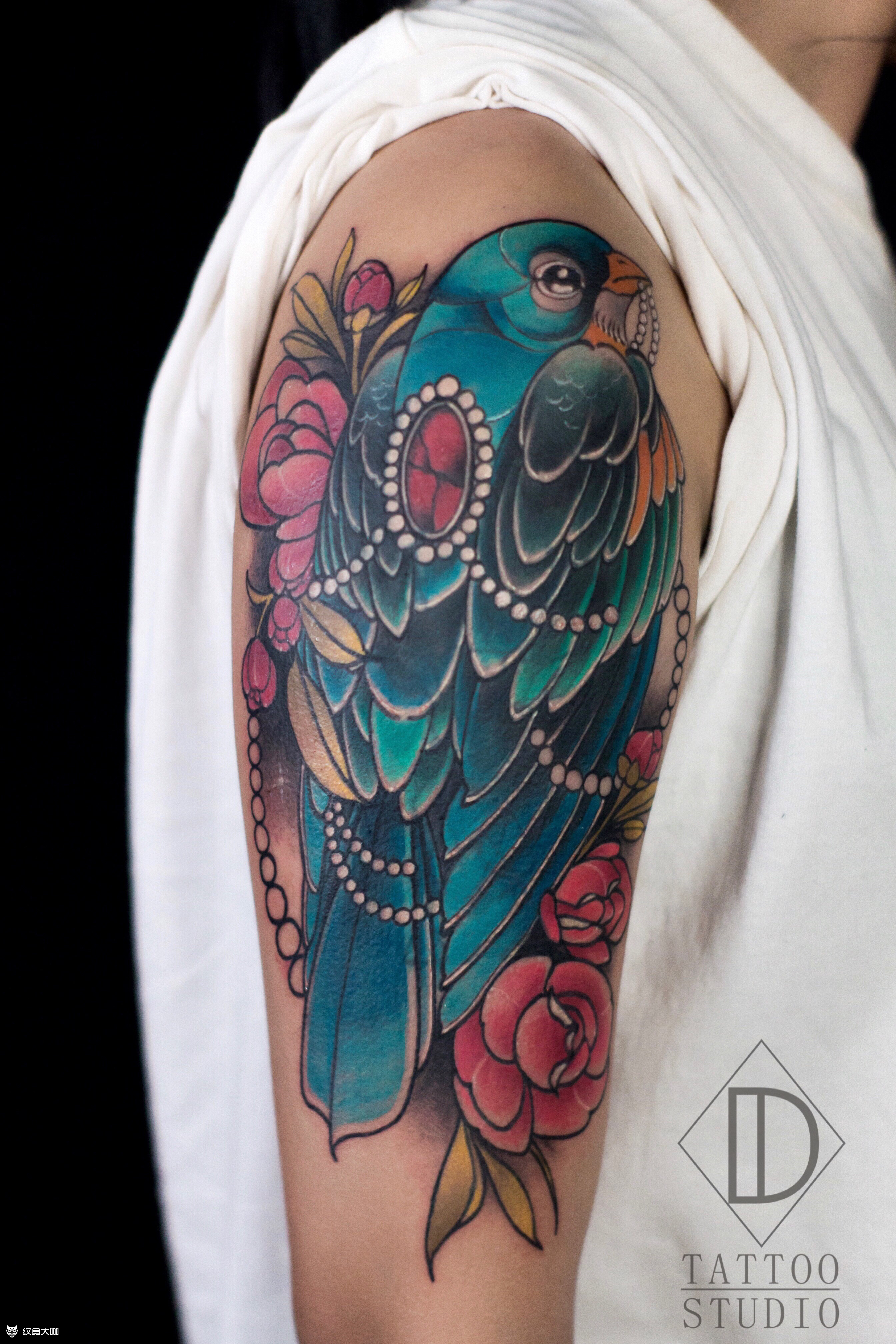 遮盖_纹身图案手稿图片_茉莉的纹身作品集