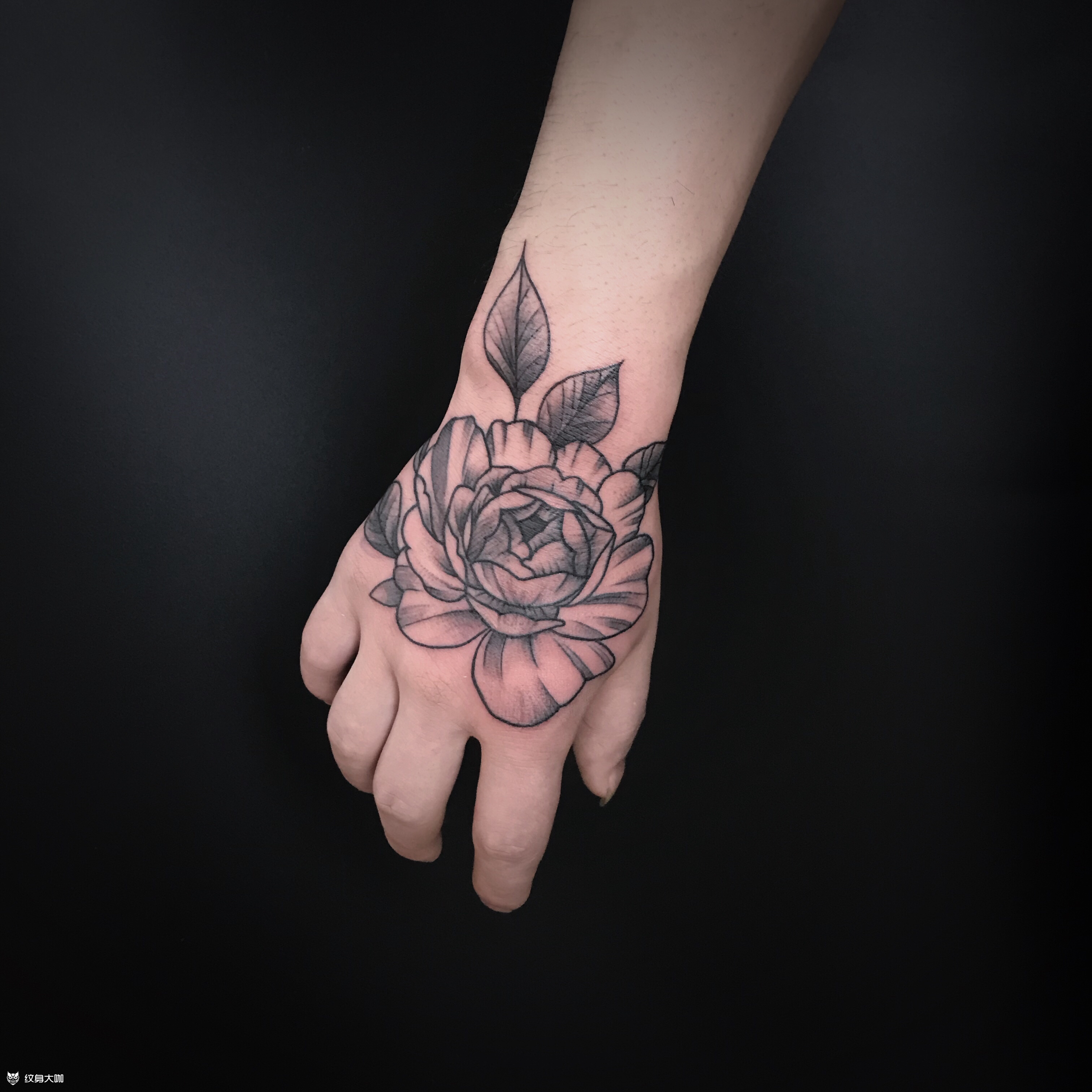 素花_纹身图案手稿图片_虫一的纹身作品集
