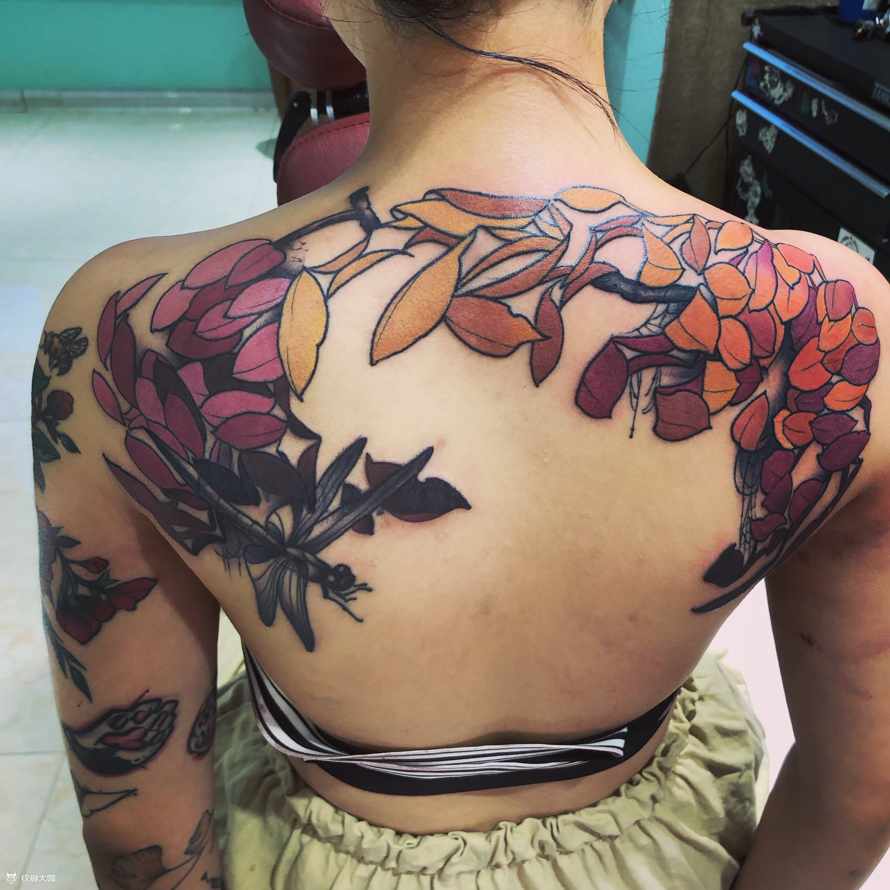 72花背72_纹身图案手稿图片_mon的纹身作品集