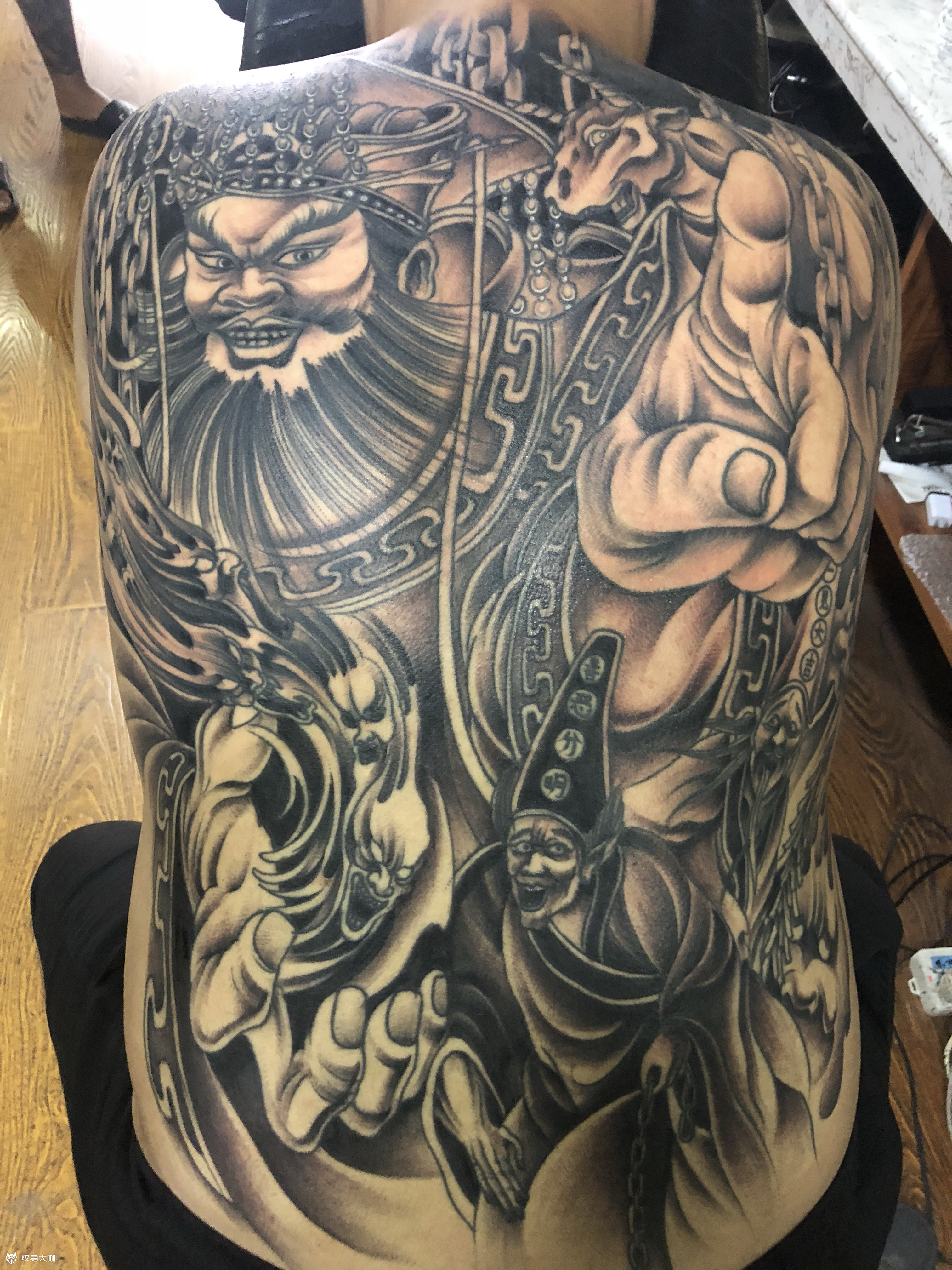 作品简介:满背阎王,耗时8小时