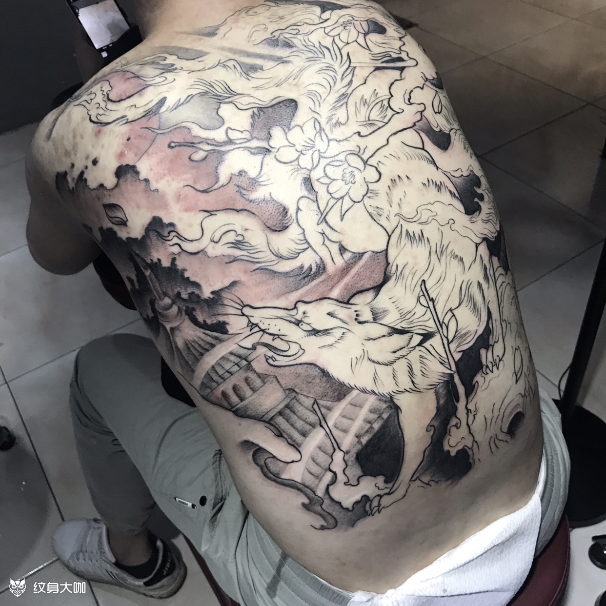 满背九尾待完成