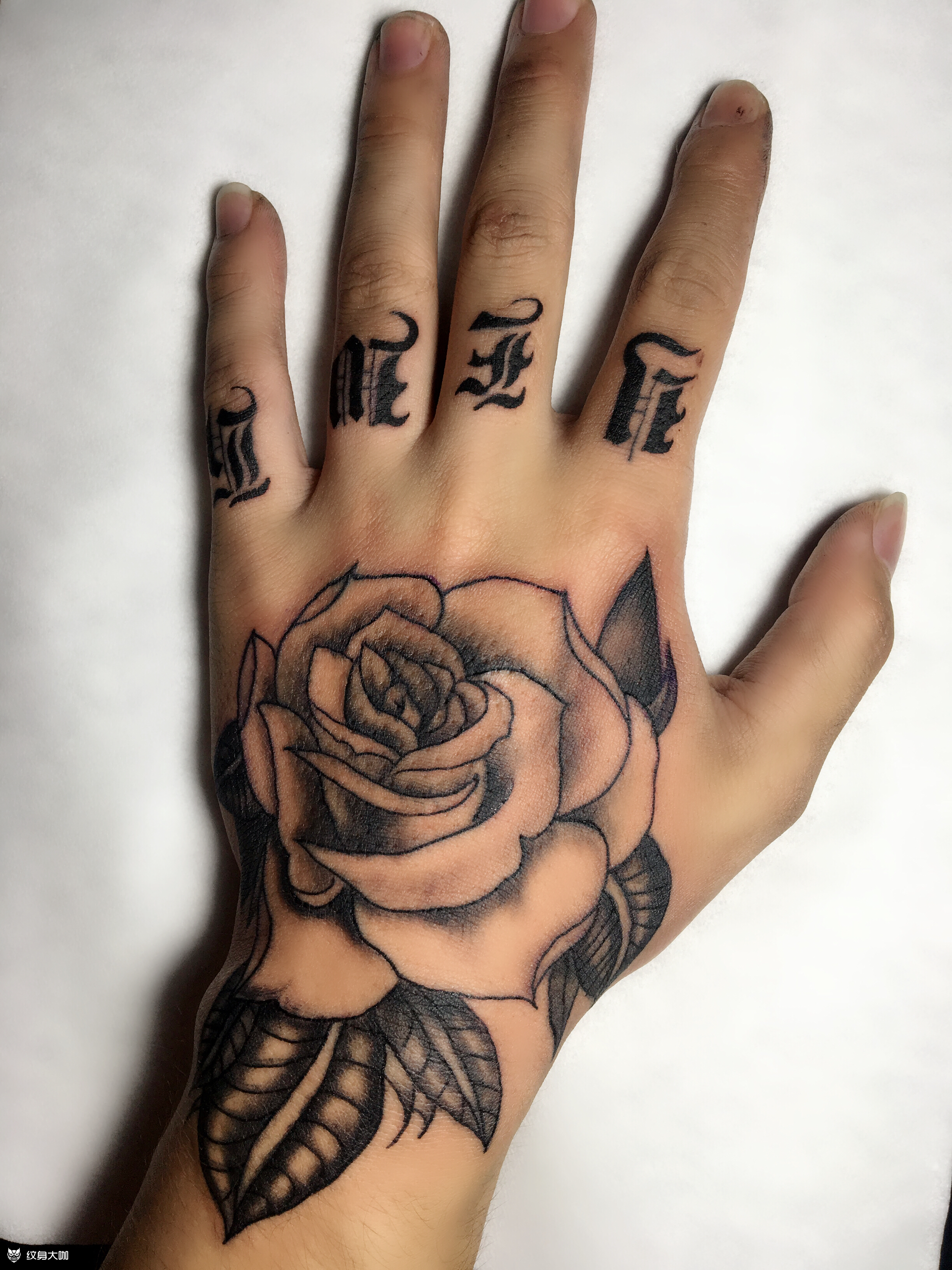 花手_纹身吧社区 - 纹身大咖