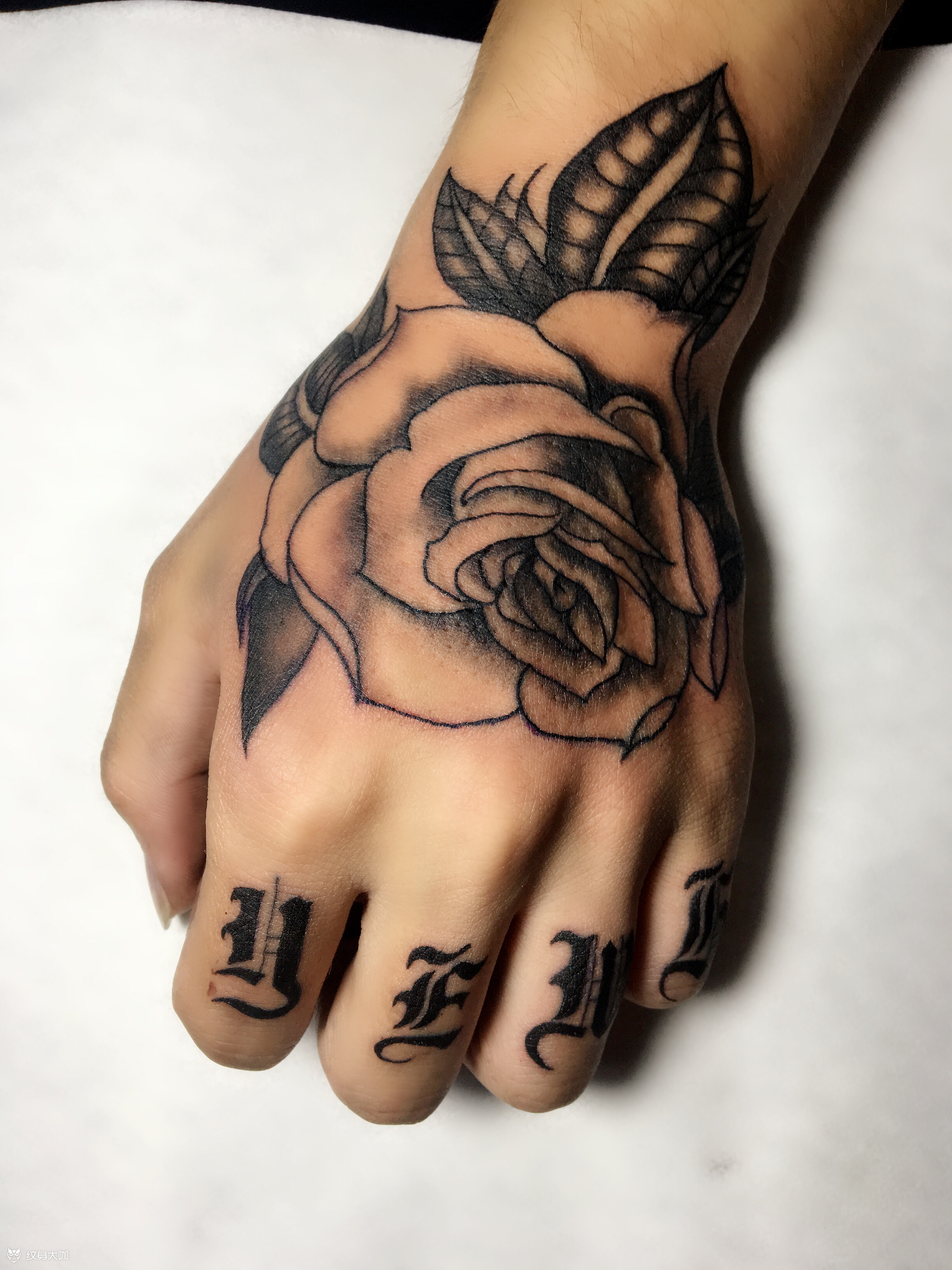 花手_纹身吧社区 - 纹身大咖