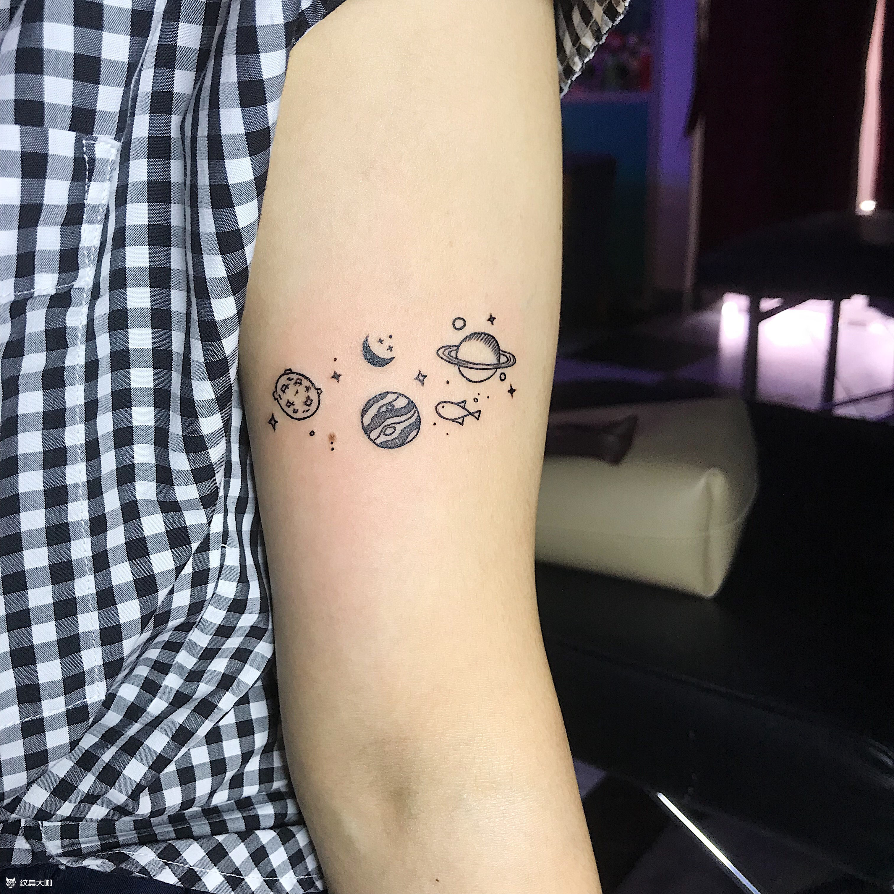 小宇宙_纹身图案手稿图片_suesue的纹身作品集