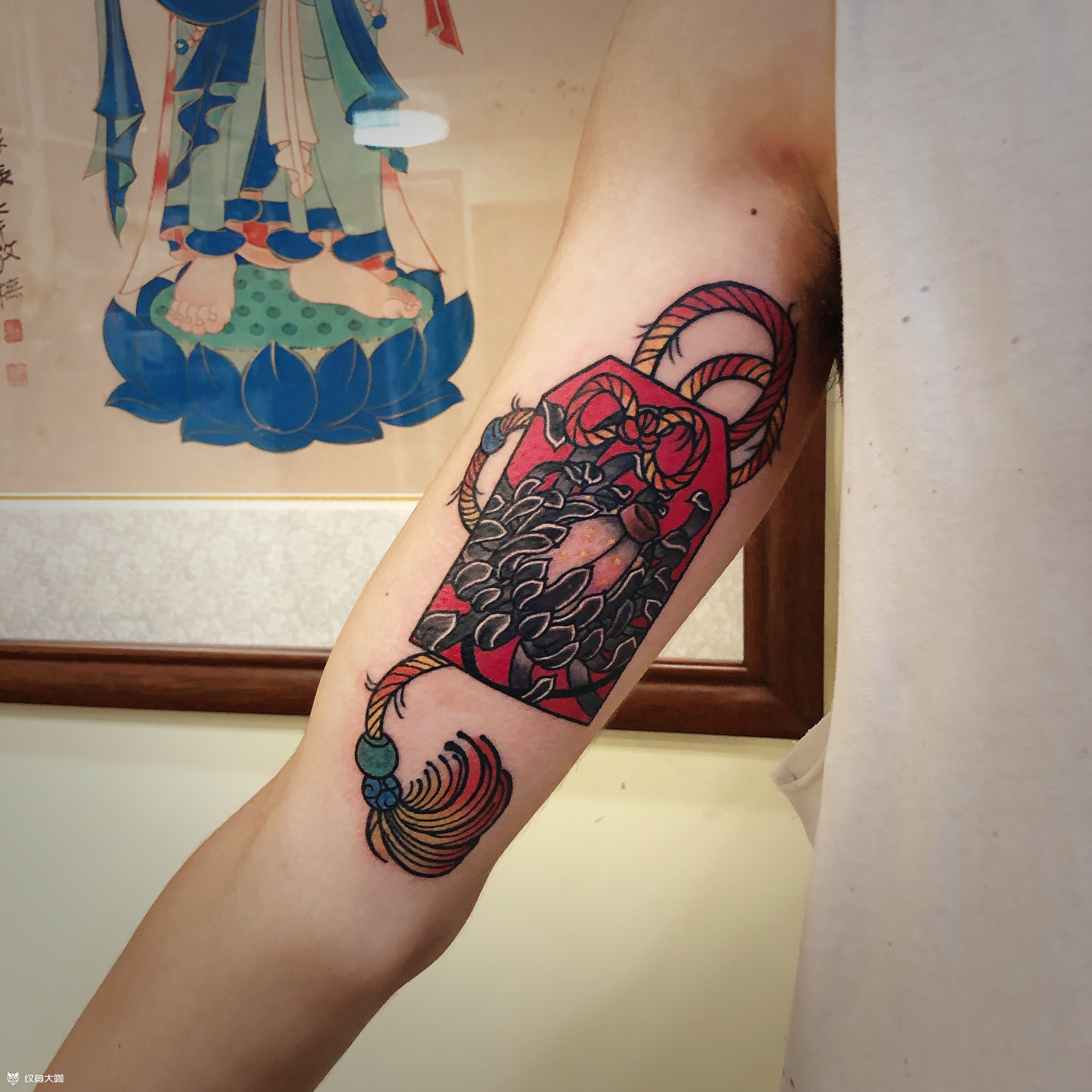 日式小图_纹身图案手稿图片_饶琦的纹身作品集