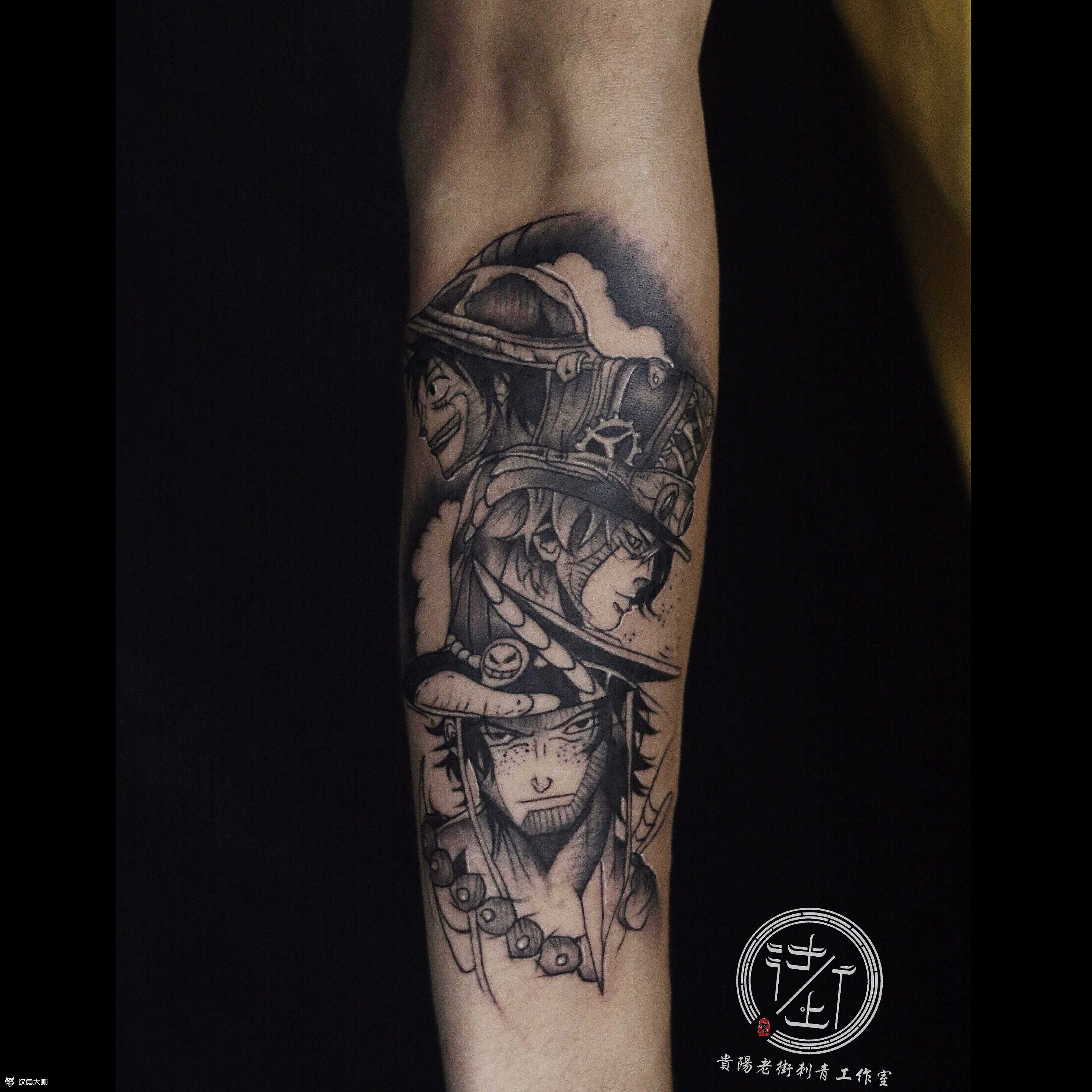 海贼王_纹身图案手稿图片_tattoo-麻花的纹身作品集