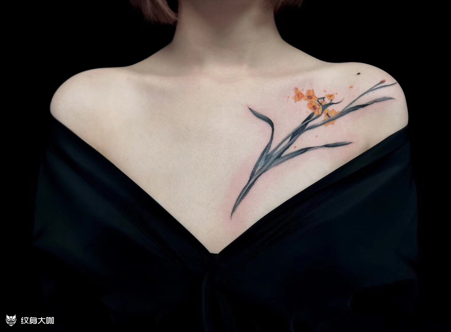 7515水仙花_纹身吧社区 - 纹身大咖