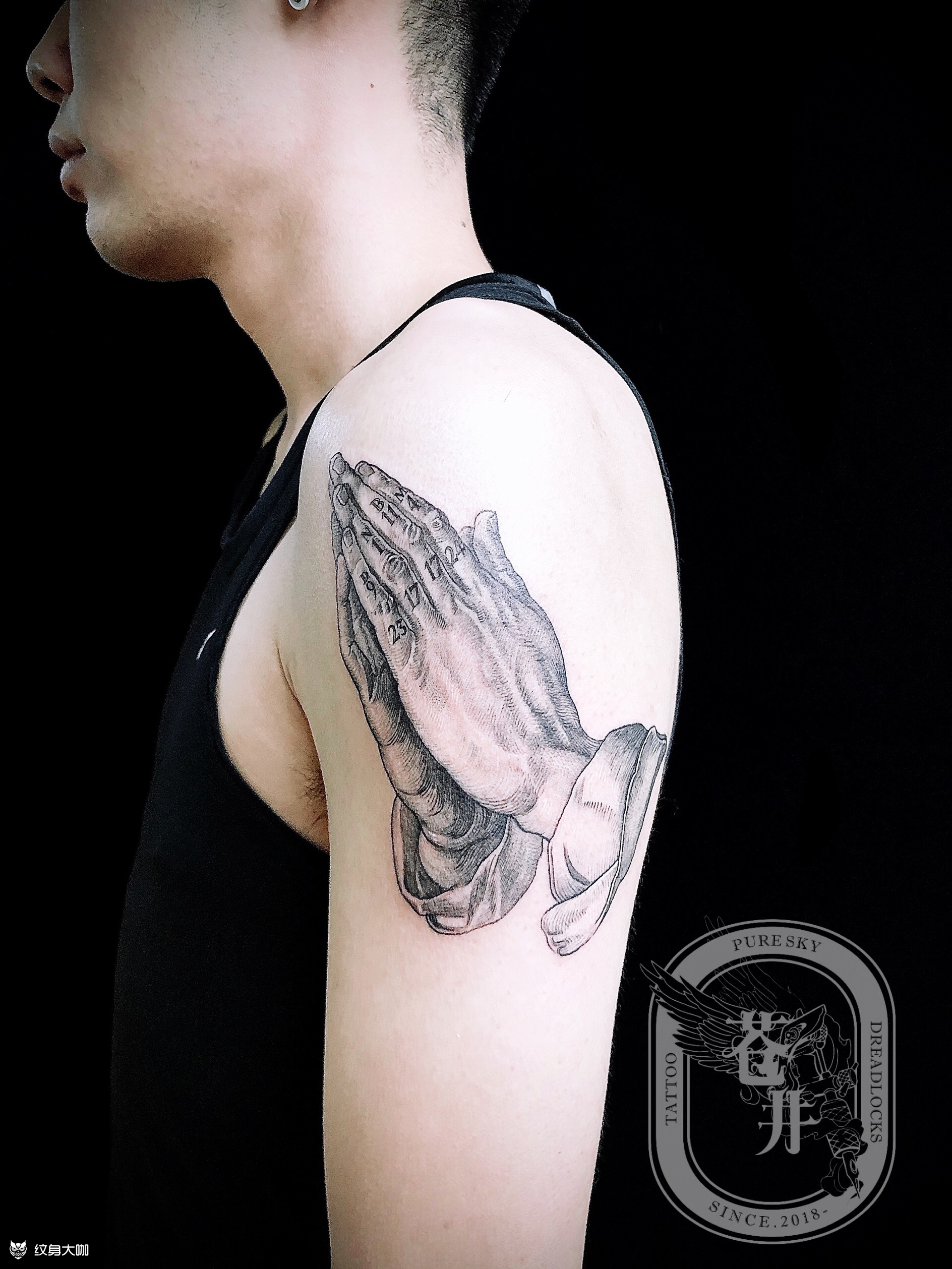 祈祷之手文艺复兴时期丢勒大师_纹身吧社区 - 纹身大咖