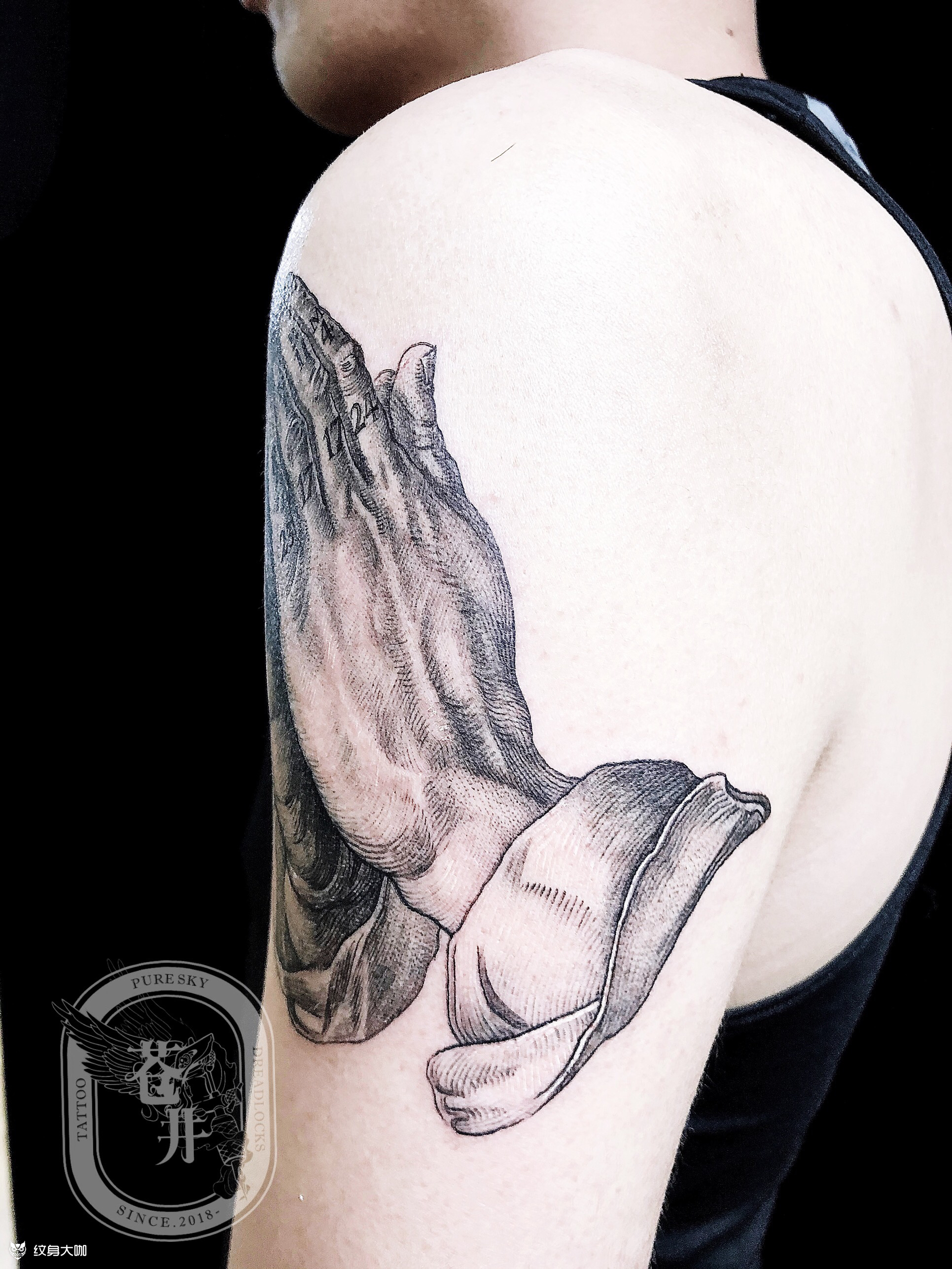 祈祷之手文艺复兴时期丢勒大师_纹身吧社区 - 纹身大咖