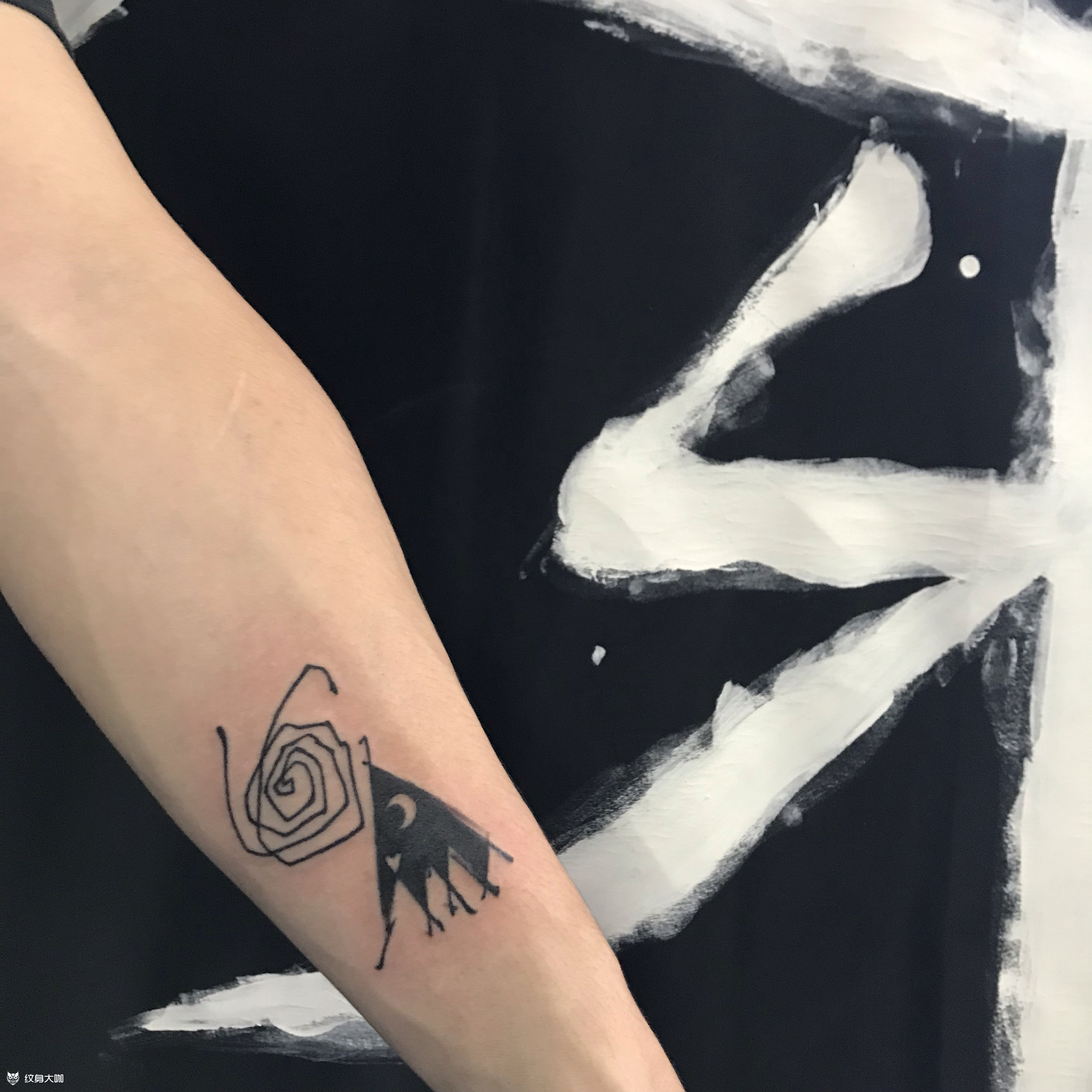 轮回_纹身图案手稿图片_灰牙文身的纹身作品集