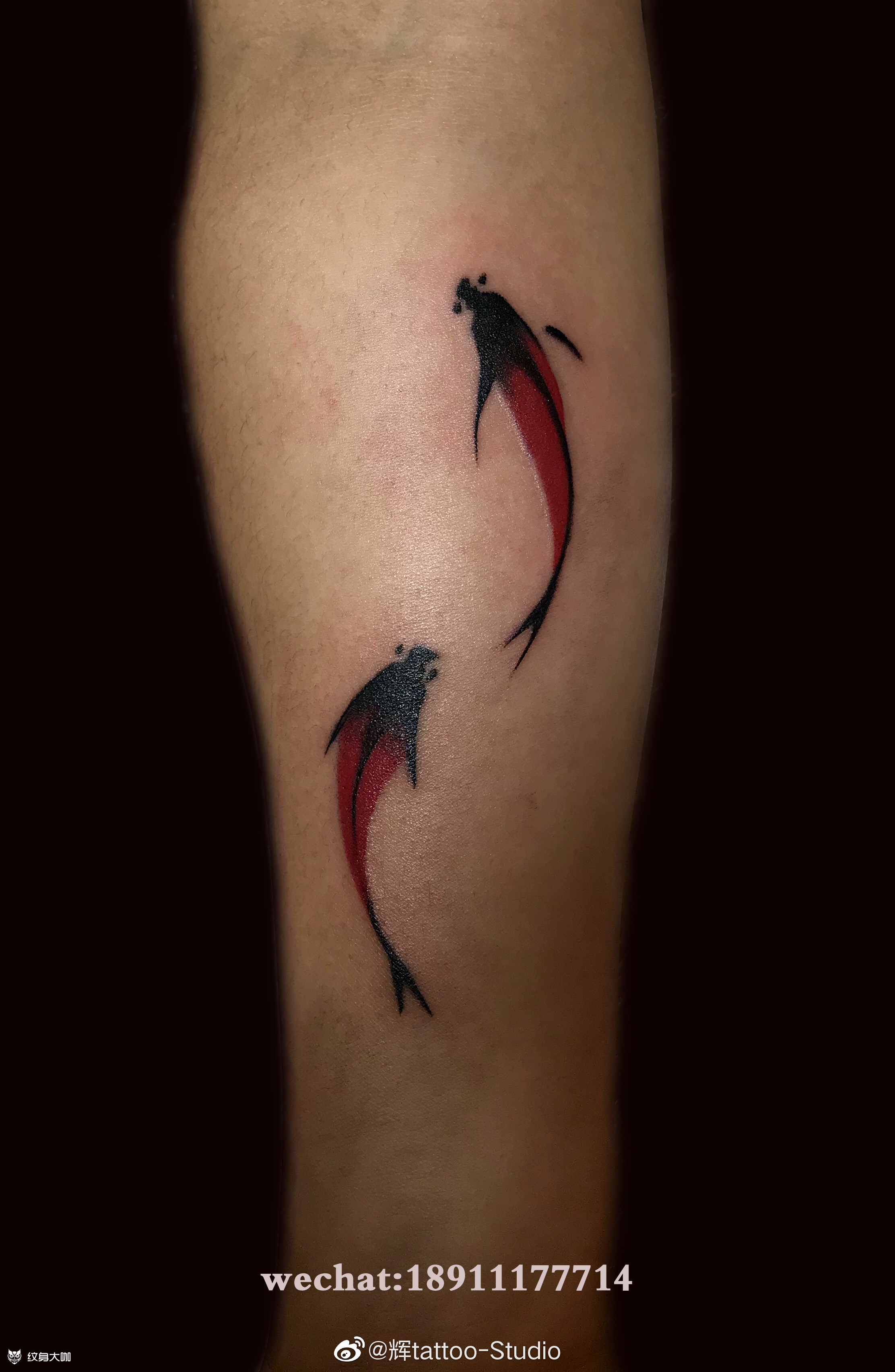 小鱼儿_纹身图案手稿图片_叫我辉哥就好的纹身作品集