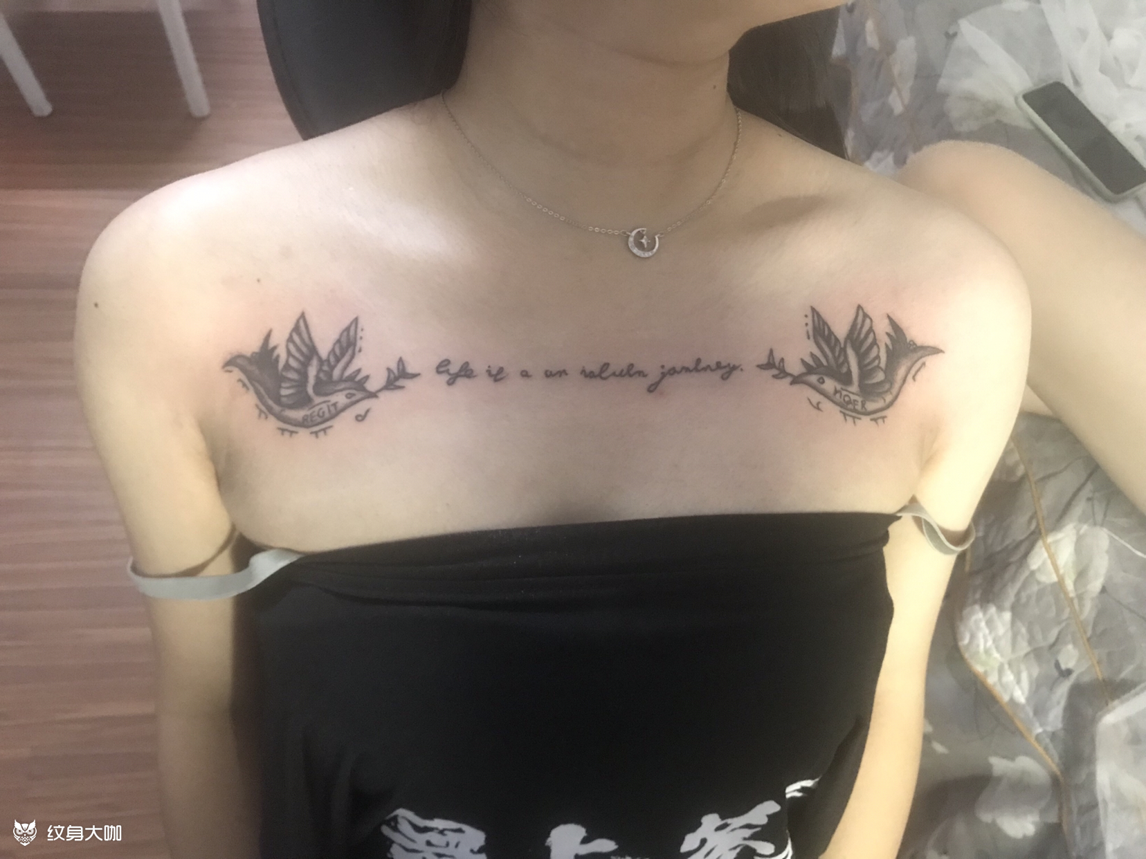 花胸_纹身图案手稿图片_纹刺堂的纹身作品集