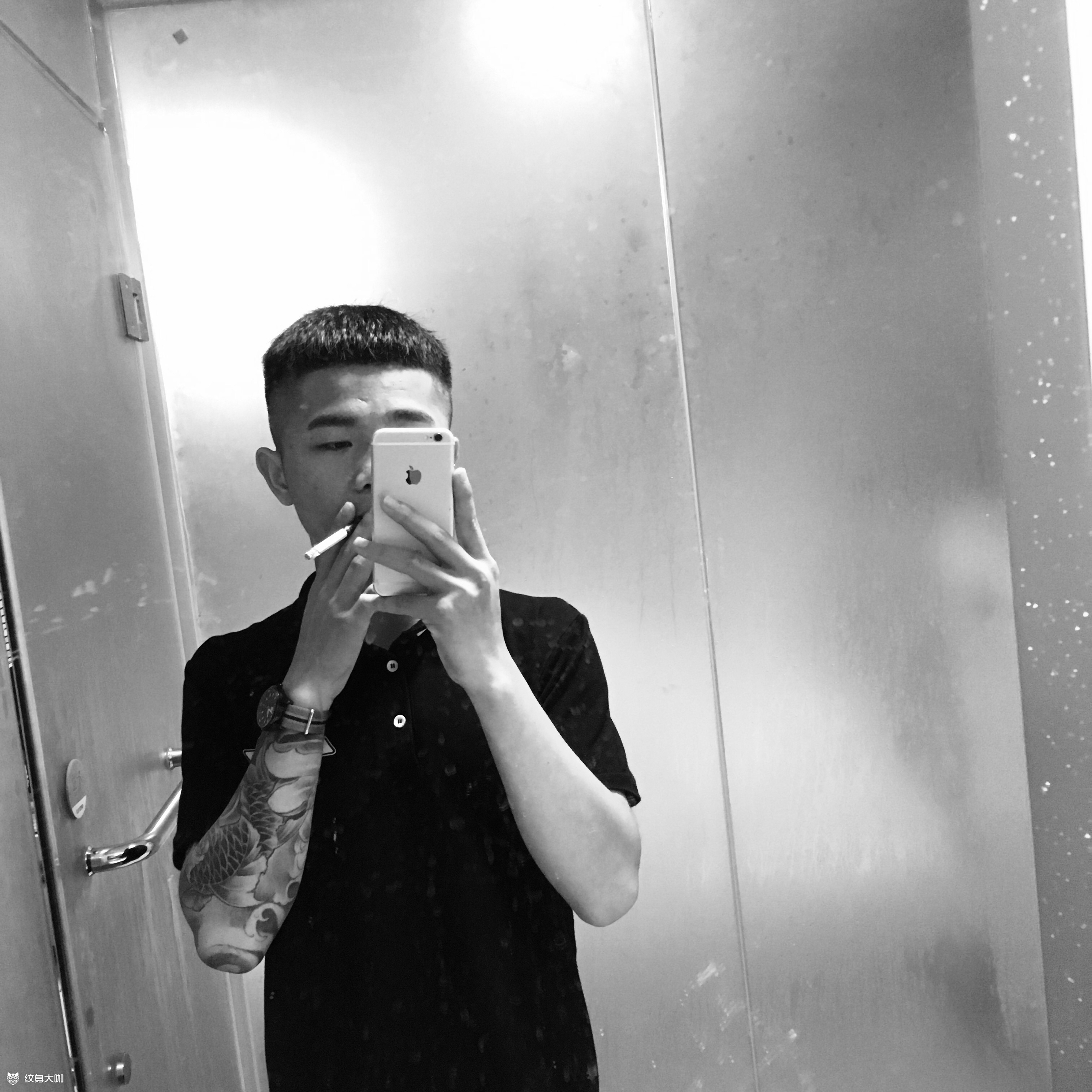 今天也是个精神小伙_纹身吧社区 - 纹身大咖