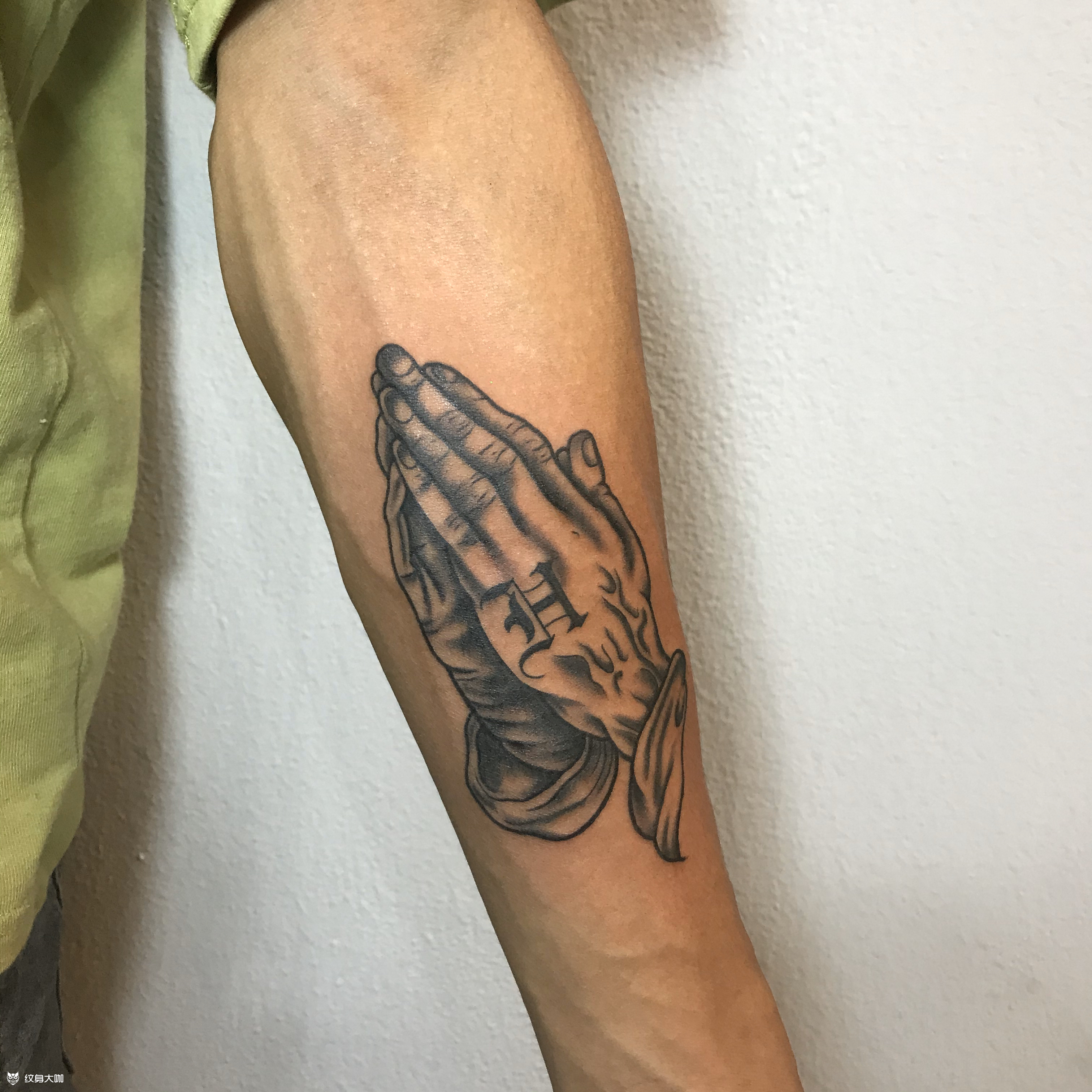 佛手_纹身图案手稿图片_大美的纹身作品集